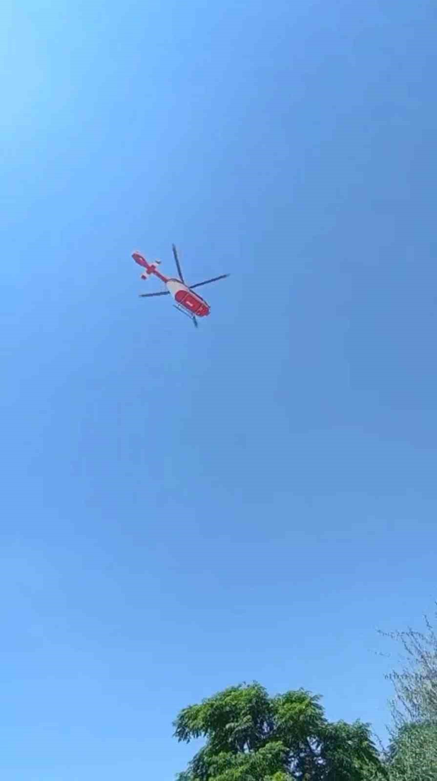 hipotermi tedavisi goren bebek ambulans helikopterle diyarbakira sevk edildi 0 RXNbZcSX