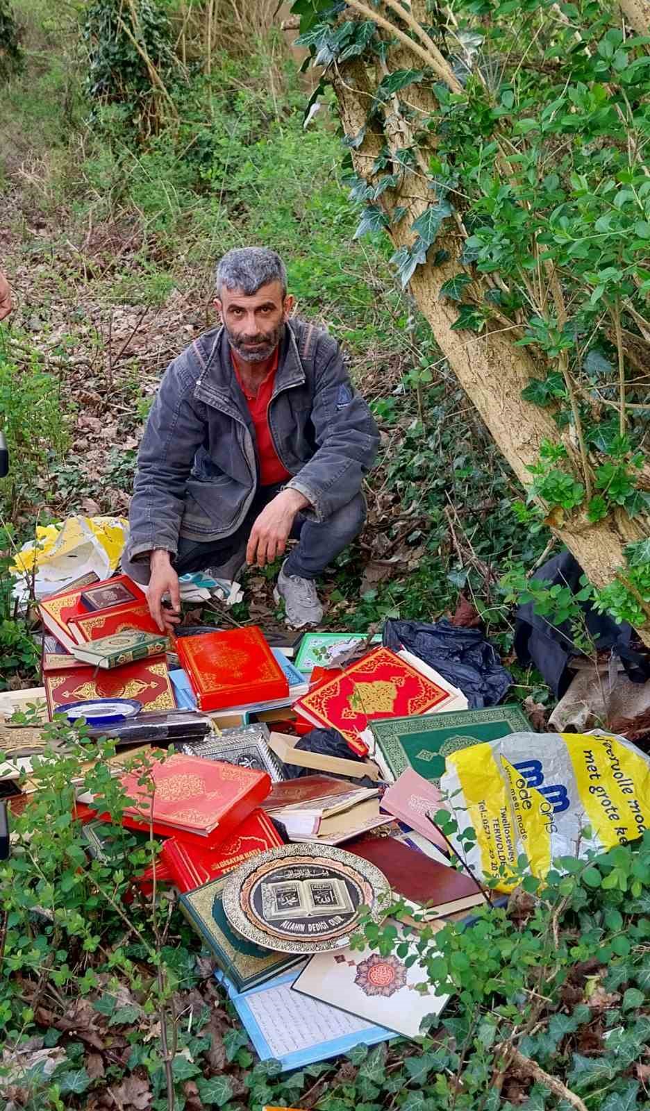 hollandada yasayan gurbetci buldugu kuran i kerimleri musluman ailelere dagitti 0 D4ZqrEVf