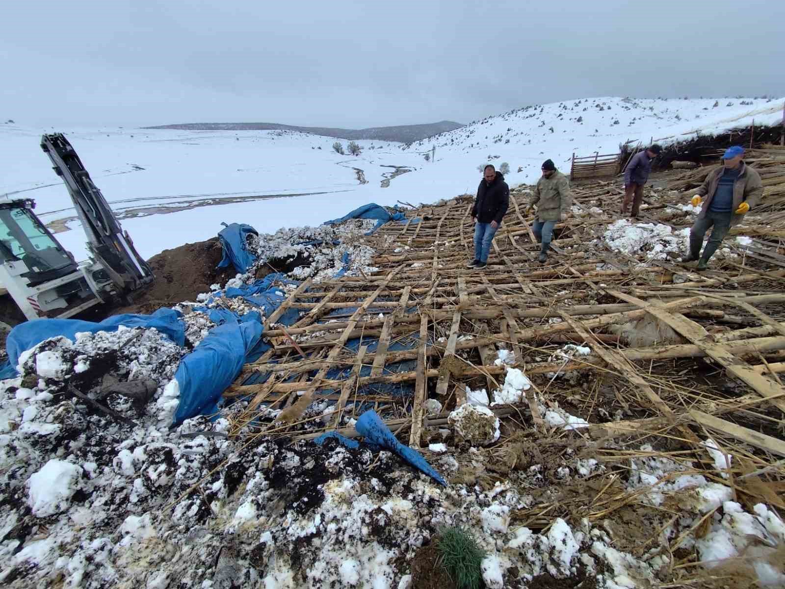icerisinde 200 koyunun bulundugu agil coktu 6 koyun telef oldu 1 M5arweCV