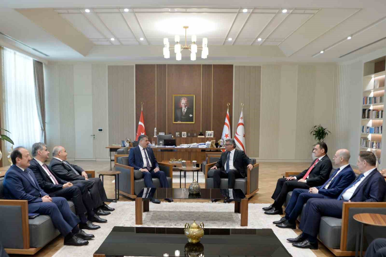 icisleri bakani ciftci kktc cumhurbaskani erhurman ile gorustu 1