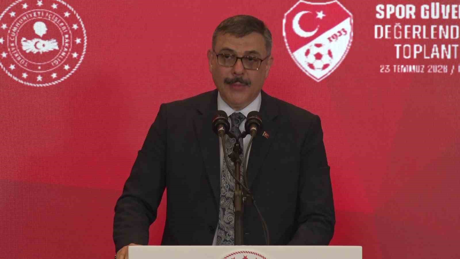 İçişleri Bakanı Çiftçi: "Sporda huzur, Türkiye’nin huzuru demektir" 4 icisleri bakani ciftci sporda huzur turkiyenin huzuru demektir 0 IDGve7ZU