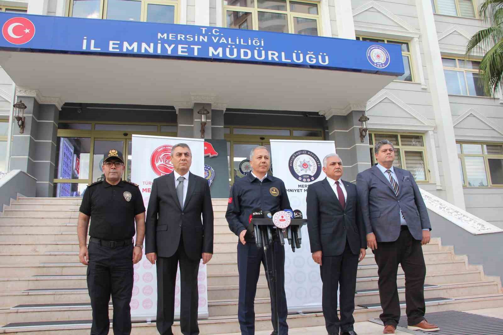 icisleri bakani yerlikaya narko kapan mersinle 3 organize suc orgutu cokerildi 370 sahis yakalandi