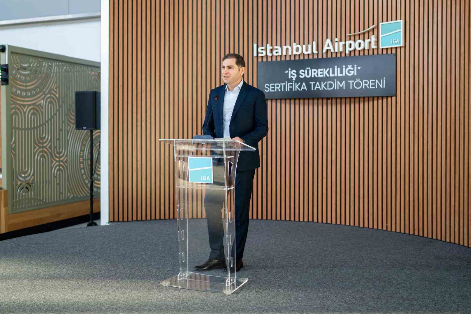 İGA İstanbul Havalimanı’na "ISO 22301 İş Sürekliliği Yönetim Sistemi Sertifikası" verildi 6 iga istanbul havalimanina iso 22301 is surekliligi yonetim sistemi sertifikasi verildi 2 NSuNdVey