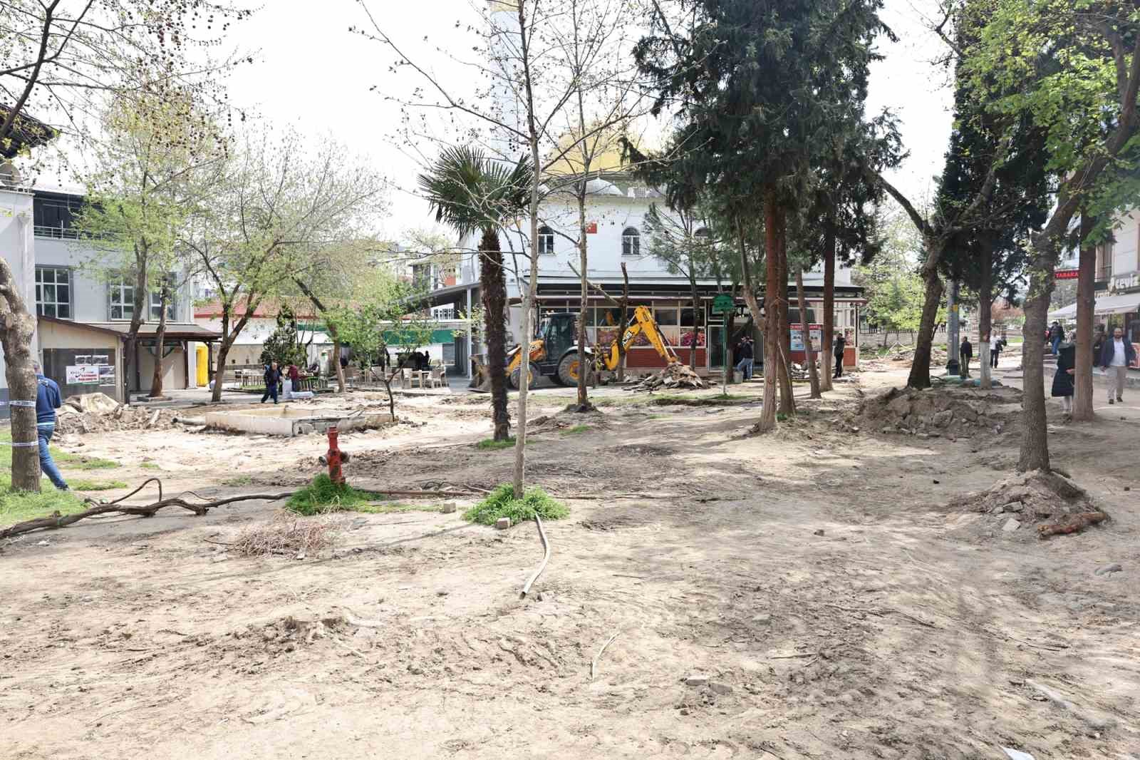 ihsaniye eski koy meydani modern bir gorunume kavusuyor 1 PMsJ8m1U