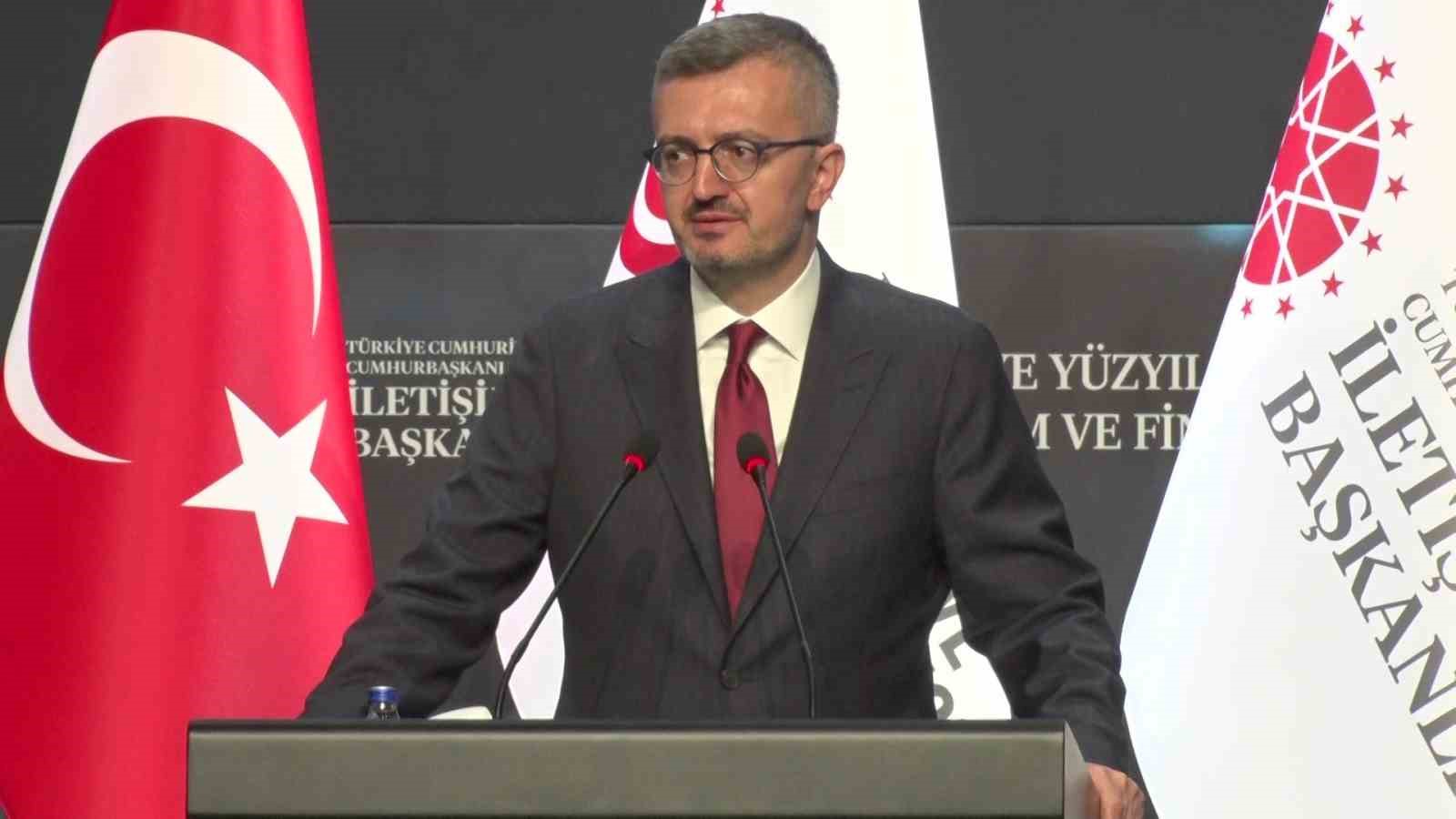 İletişim Başkanı Duran: "Türkiye, son 25 yılda küresel ekonominin fırtınalı sularında sığınılacak bir güvenli liman haline gelmiştir" 4 iletisim baskani duran turkiye son 25 yilda kuresel ekonominin firtinali sularinda siginilacak bir guvenli AL53wkW2