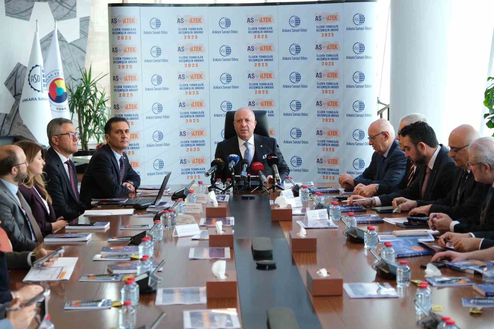 illerin teknolojik gelismislik endeksinde ilk sirada ankara ikinci sirada istanbul yer aldi 1 6bjikIbe