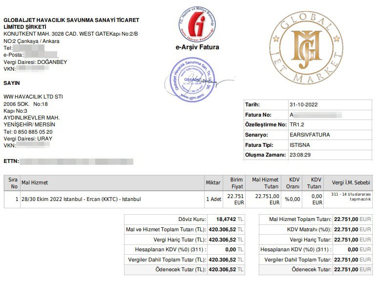 imamoglunun da kiraladigi uyusturucu alemi yapilan ucagin faturasi ortaya cikti 1 A145SM8a