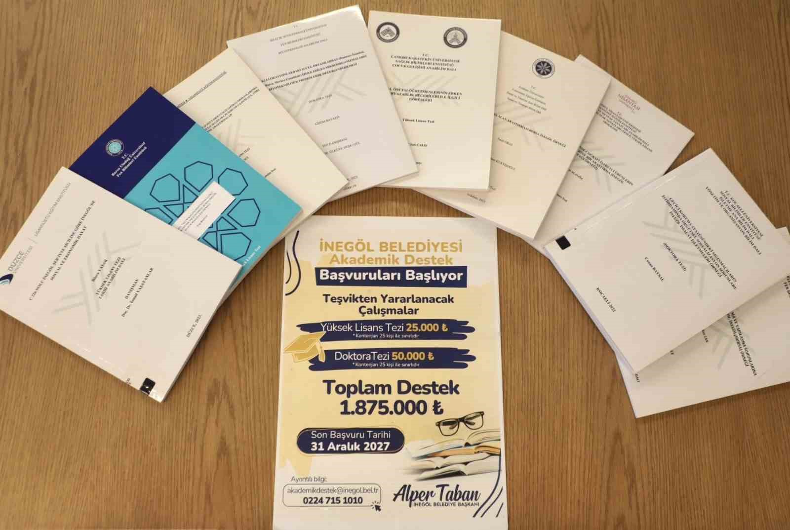 inegol belediyesinden 2 milyon tllik akademik destek 2