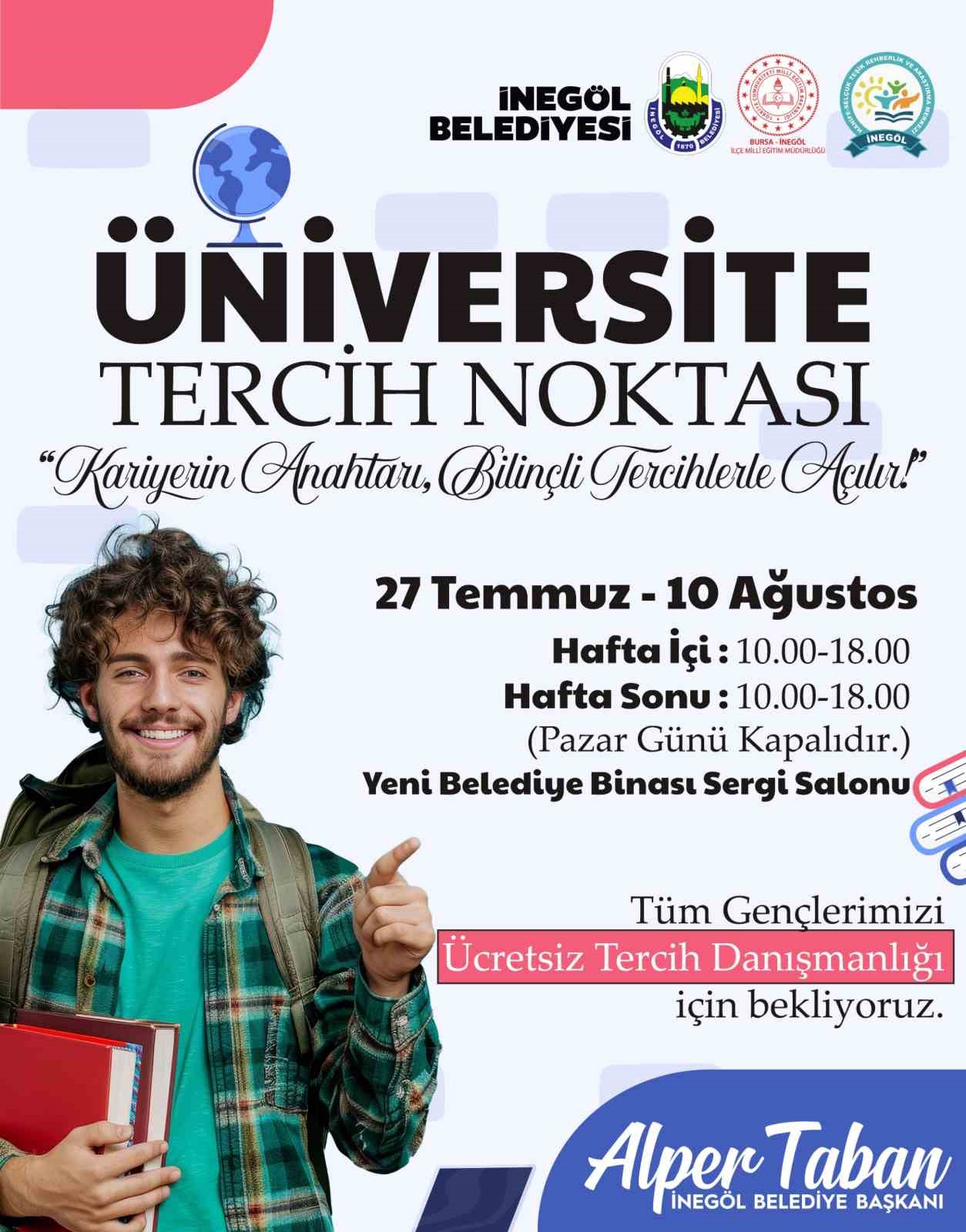 İnegöl Belediyesi’nden öğrencilere ücretsiz YKS tercih danışmanlığı 5 inegol belediyesinden ogrencilere ucretsiz yks tercih danismanligi 1 Fu25kczB