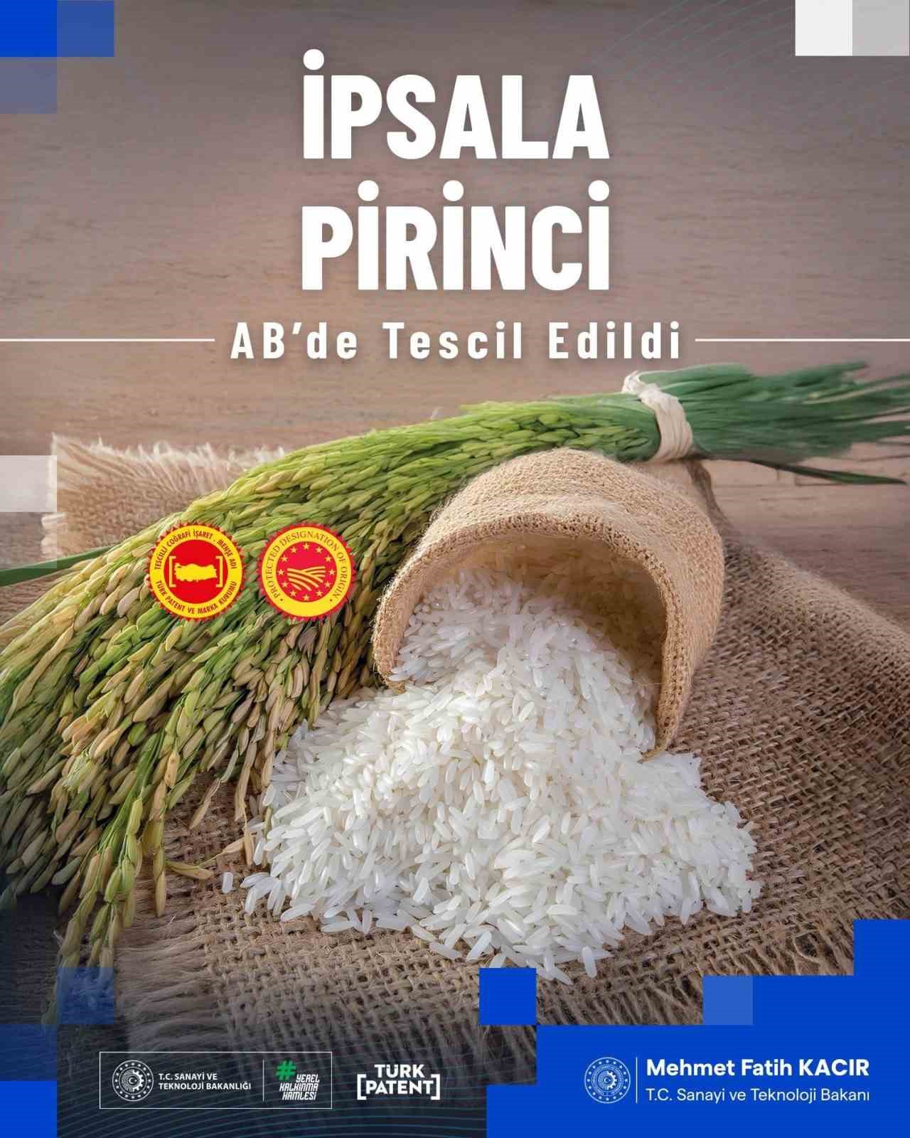 ipsala pirinci ve bursa kestane sekeri abde tescillendi 0 gdVeESUV