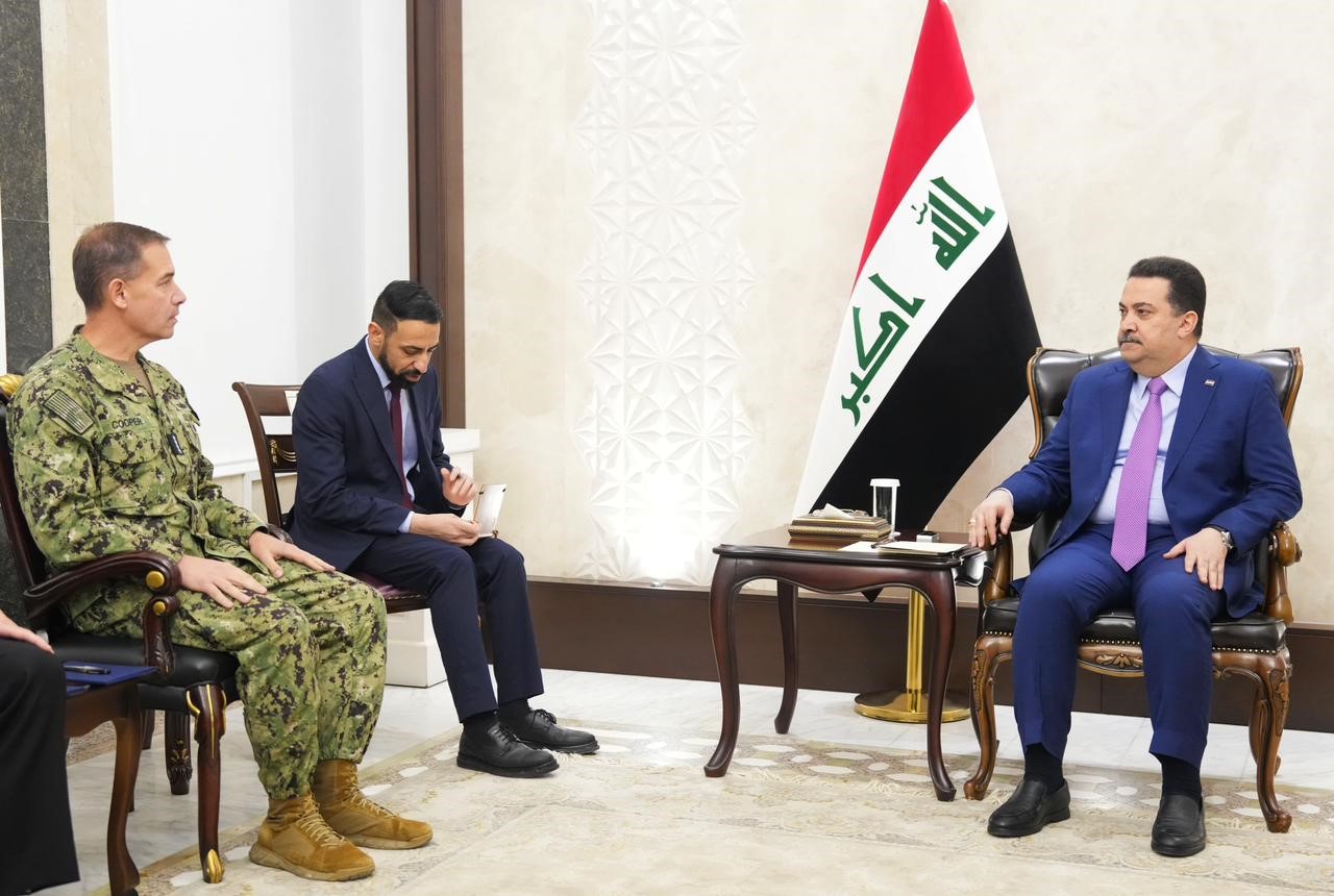 irak basbakani sudani centcom heyetiyle suriyedeki teror orgutu deas unsurlarinin naklini gorustu 1 wg1cwiWc
