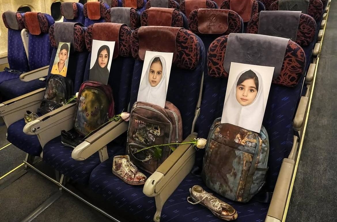 iran heyetinin ucagina abdnin minabdaki saldirisinda olen cocuklarin fotograflari konuldu 1 Hagfvyq5