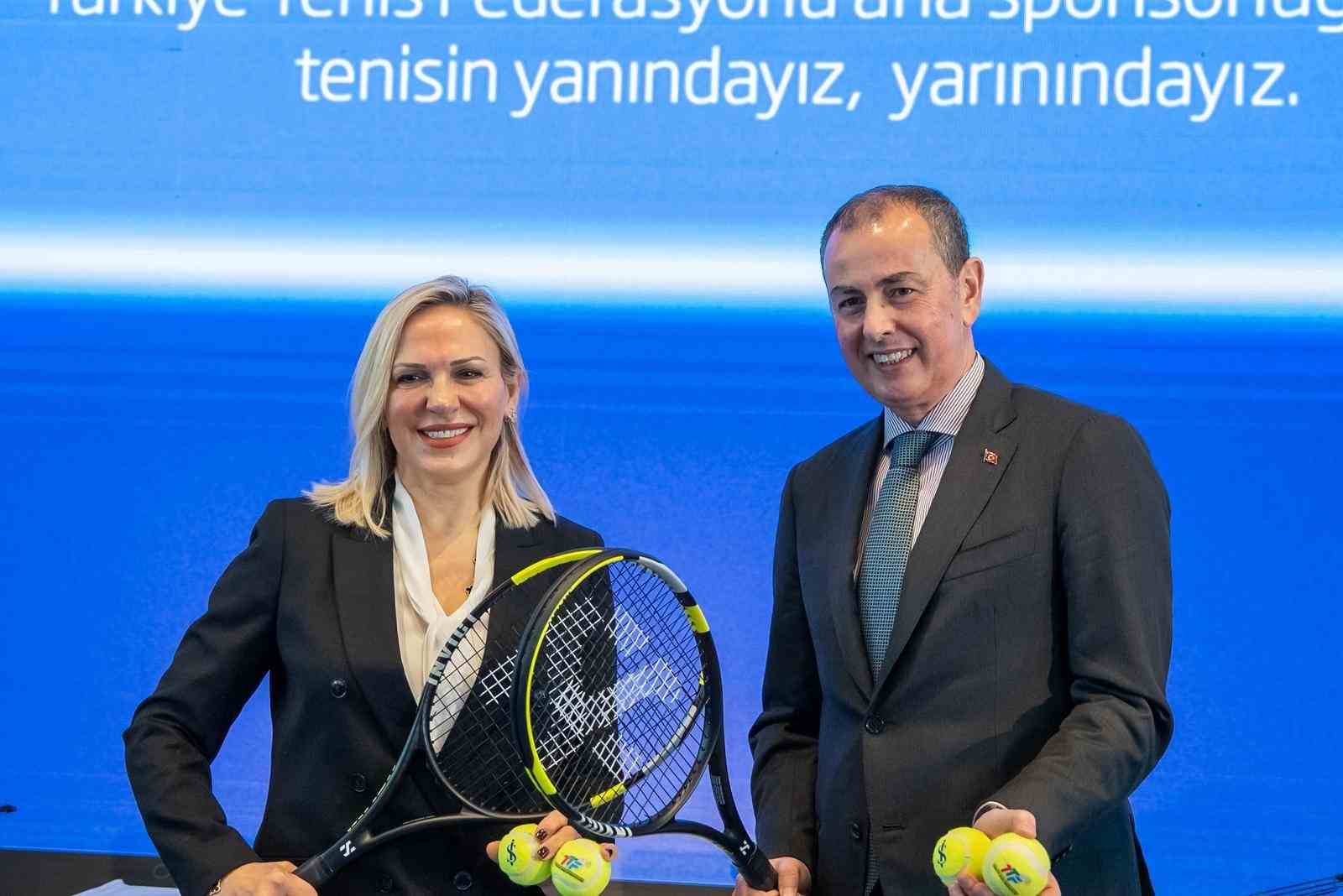 is bankasindan tenis sporuna destek 0