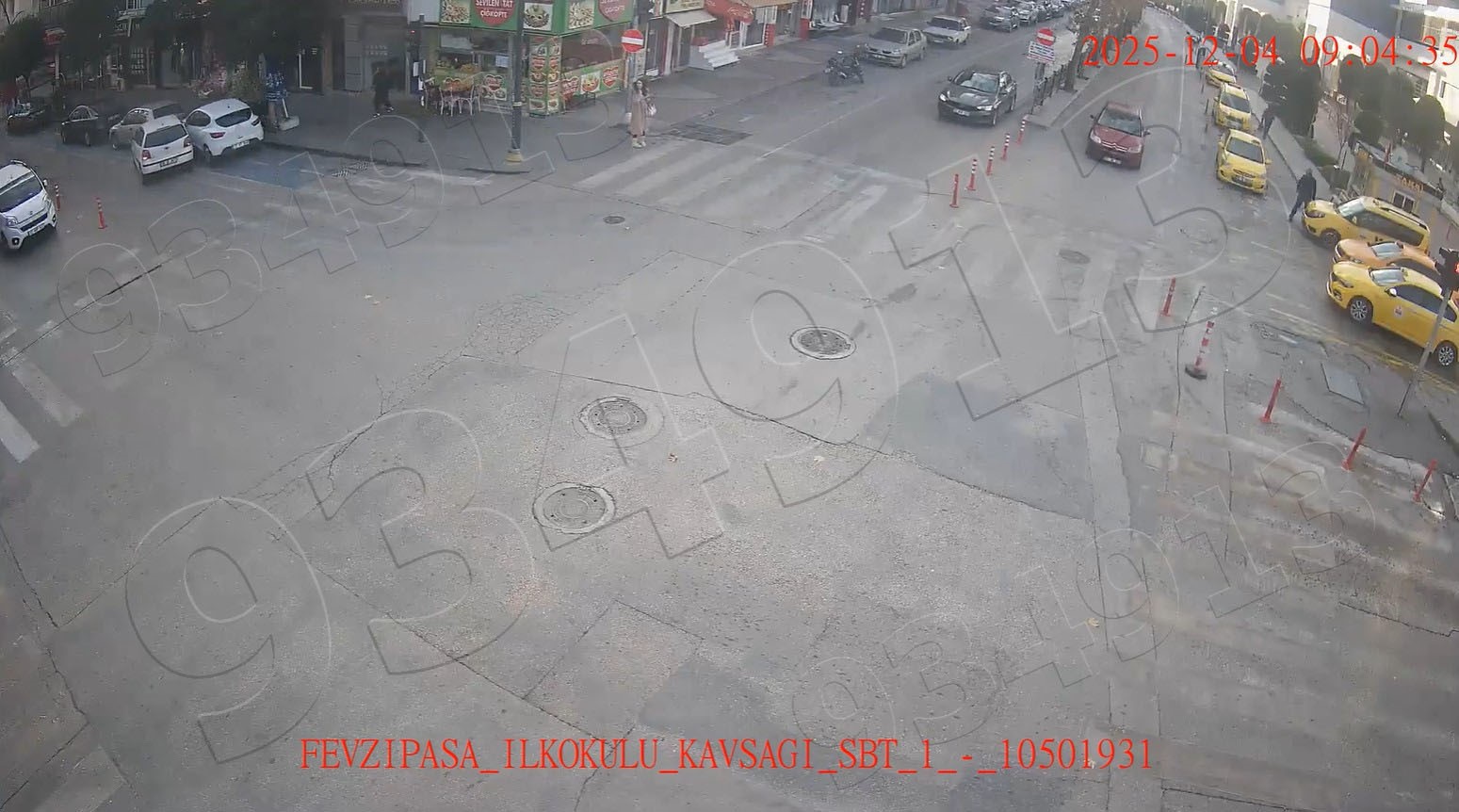 ispartada dikkatsiz suruculerin neden oldugu kazalar kgys kameralarina yansidi 1