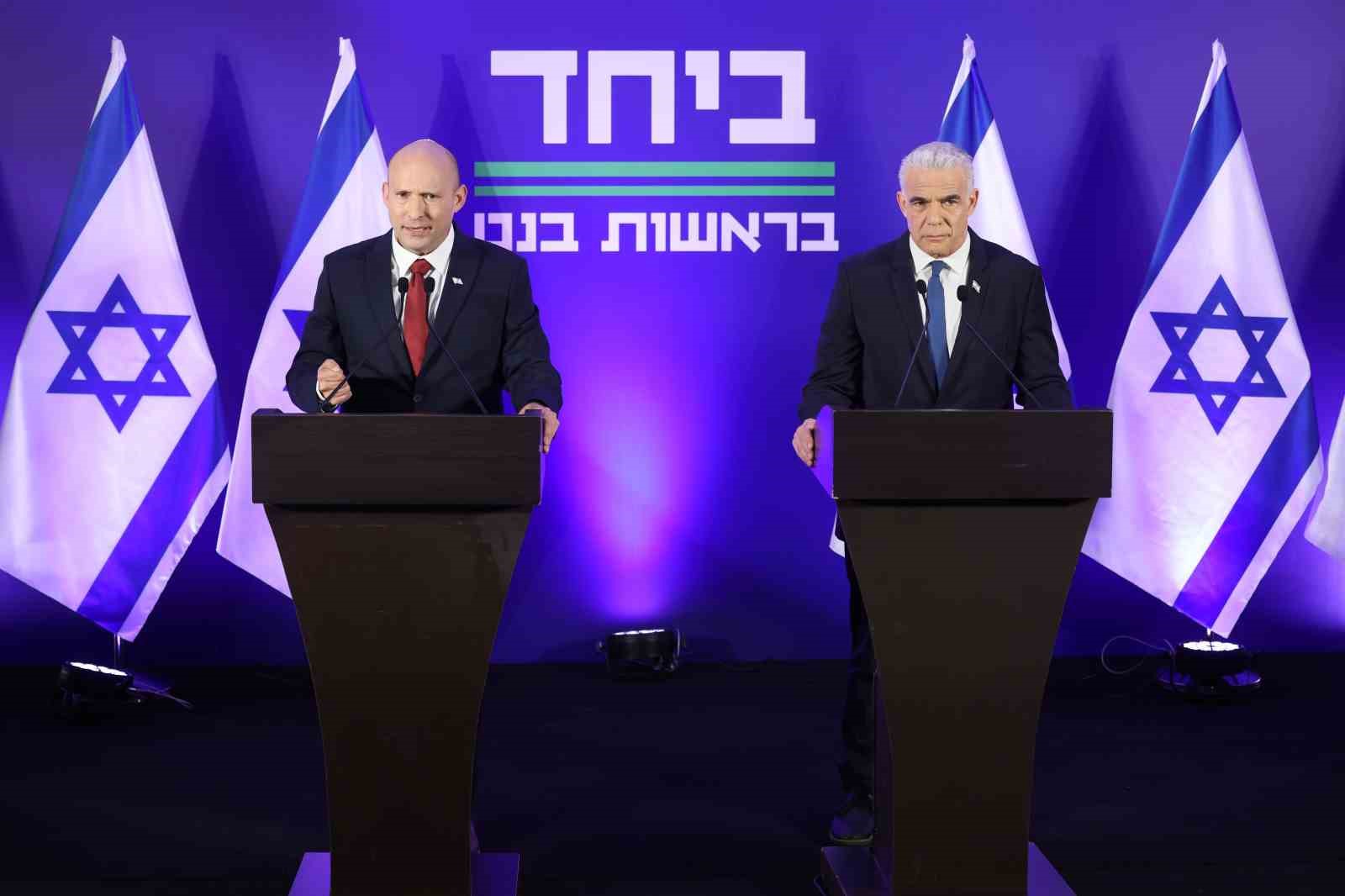 israilde iki eski basbakan netanyahuya karsi ittifak kurdu 1