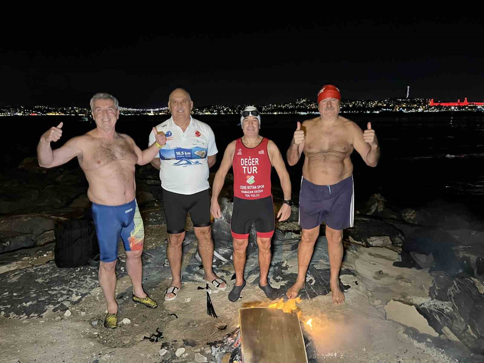 istanbul bogazinda buz gibi suda yuzerek 2026yi karsiladilar 0 c14iZWJF