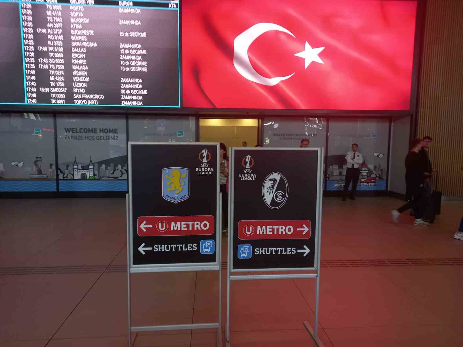istanbul havalimaninda avrupa ligi finali heyecani yasaniyor 0