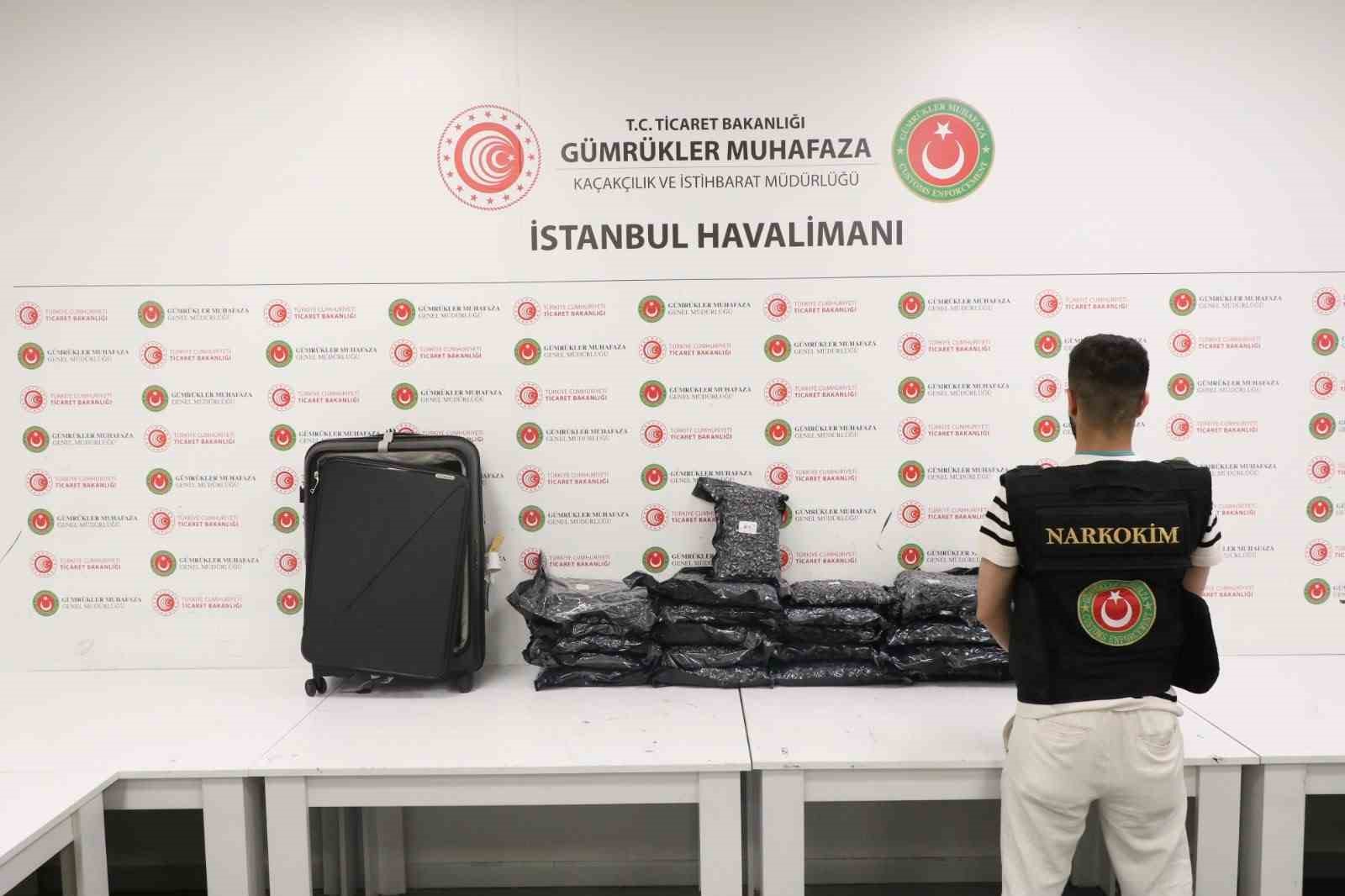 istanbul havalimaninda uyusturucu operasyonu 225 kilogram esrar ele gecirildi 1 FlyDaLEV