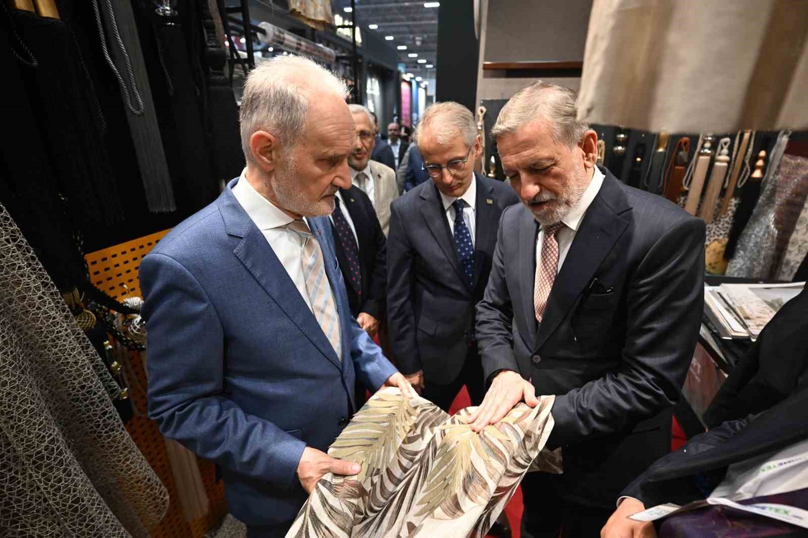 istanbul ticaret odasi baskani avdagic hometex dunyanin en onemli ev tekstili fuarlarindan biri 1 chEns6CY