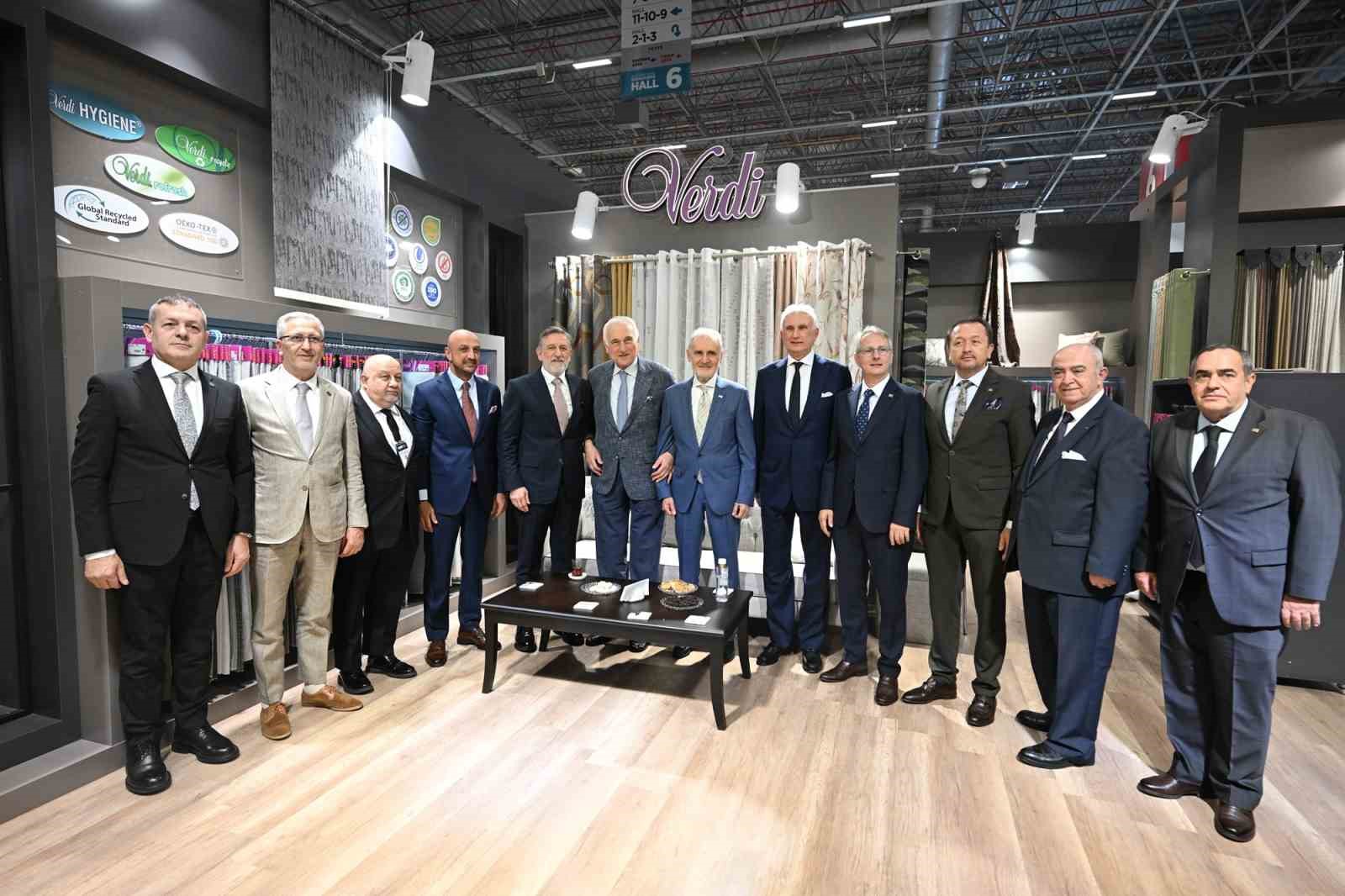 istanbul ticaret odasi baskani avdagic hometex dunyanin en onemli ev tekstili fuarlarindan biri 3