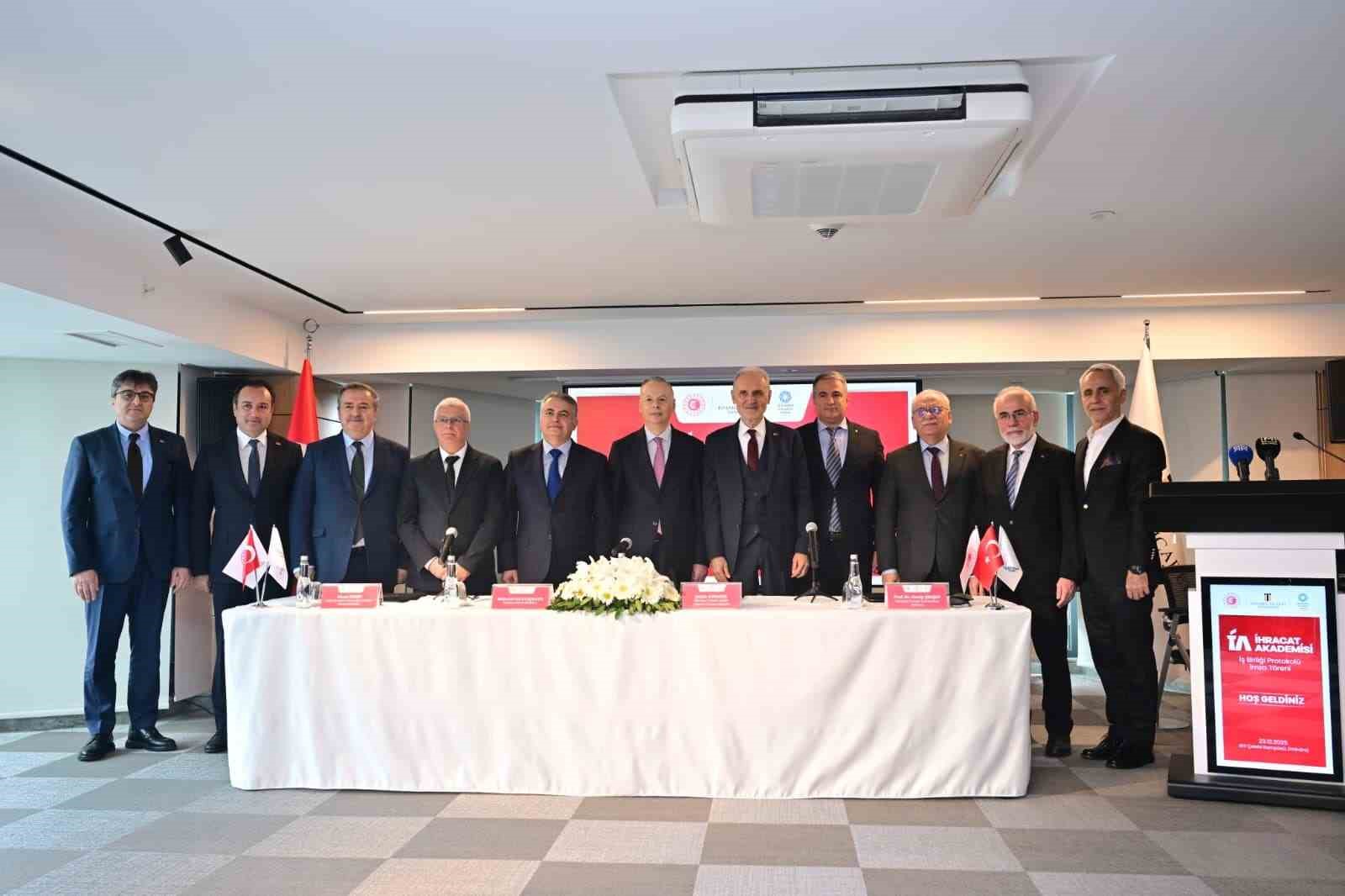 istanbul ticaret odasi ve istanbul ticaret universitesi ihracat akademisi projesi icin bir araya geldi eS74njQs