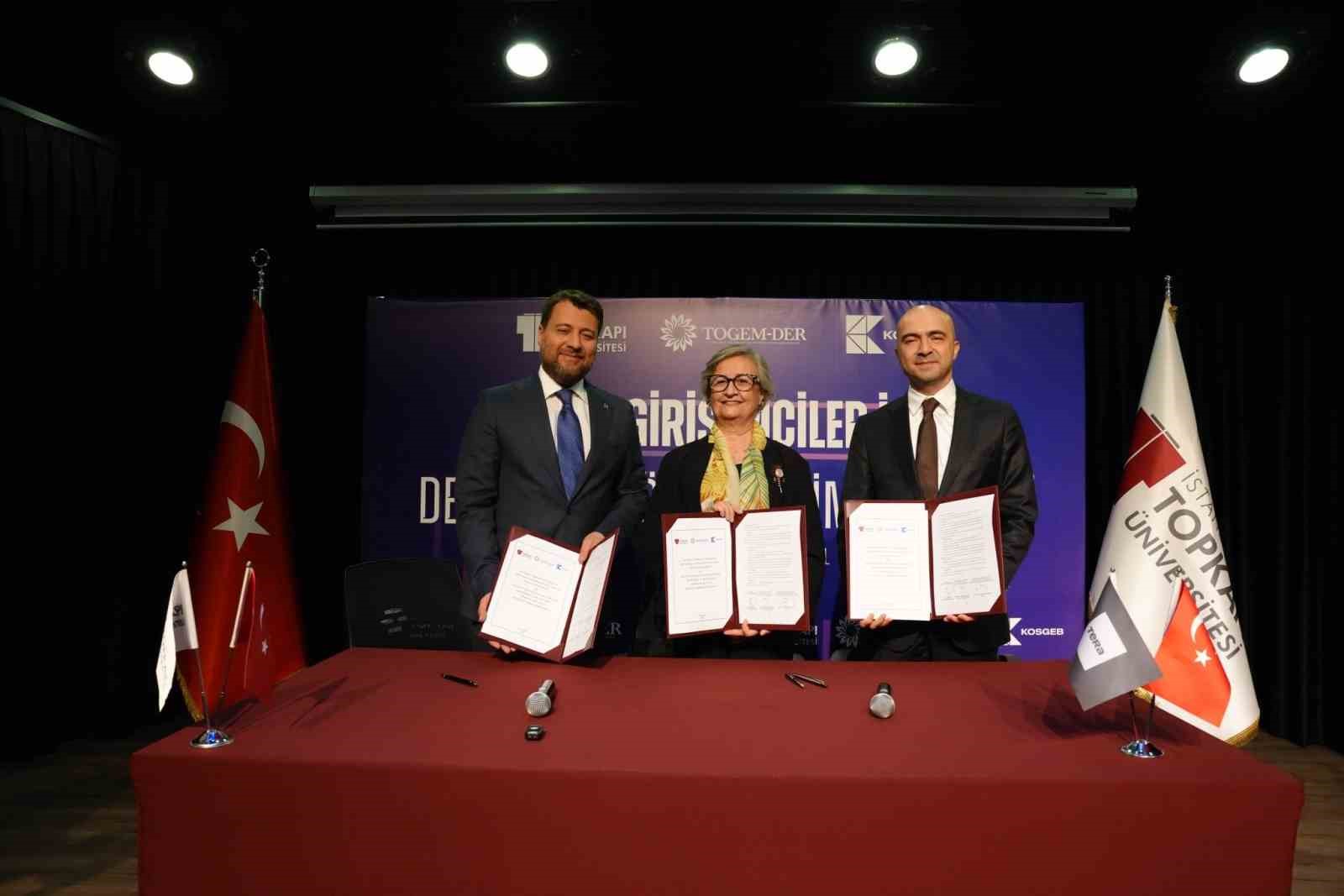 istanbul topkapi universitesi togemder ve kosgebden kadin girisimcilere destek icin is birligi 1