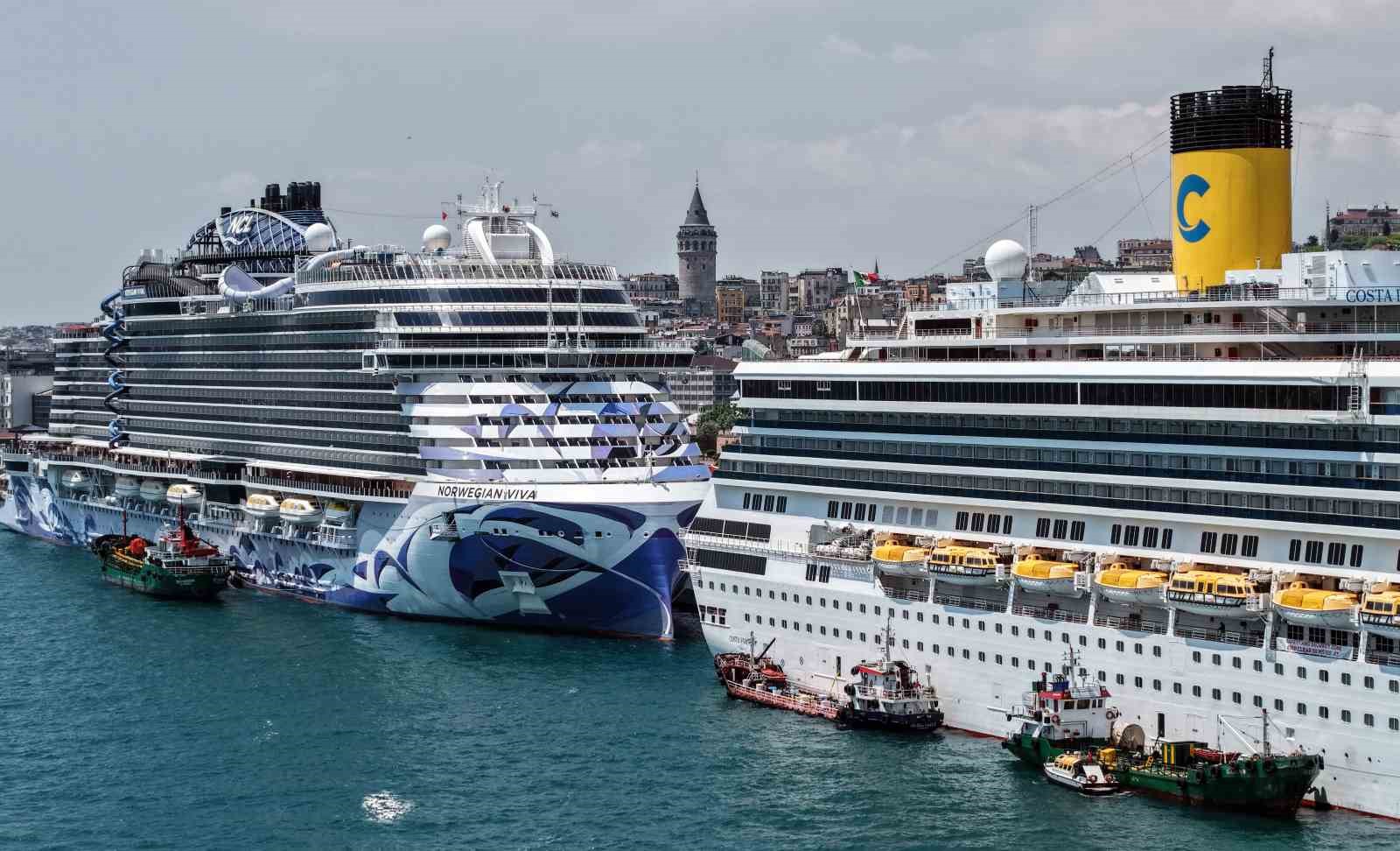 istanbulda dev kruvaziyer yogunlugu havadan goruntulendi 5 k5WsEPs8