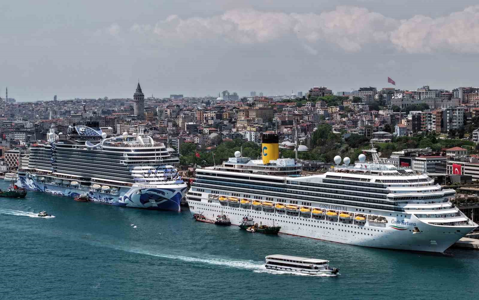 istanbulda dev kruvaziyer yogunlugu havadan goruntulendi 6 w9MgOYOG