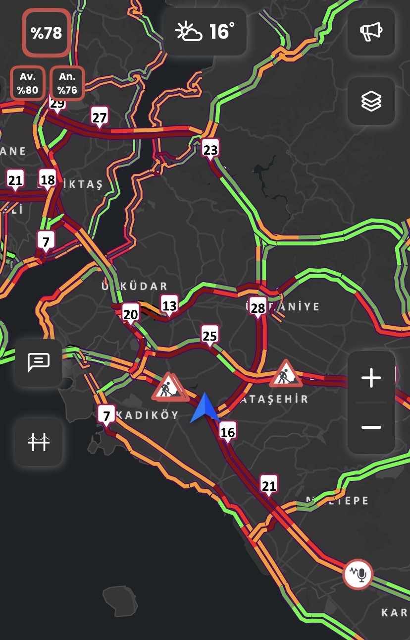 istanbulda haftanin ilk mesai gununde aksam trafigi yuzde 78e ulasti 3 6JqG8Nmj