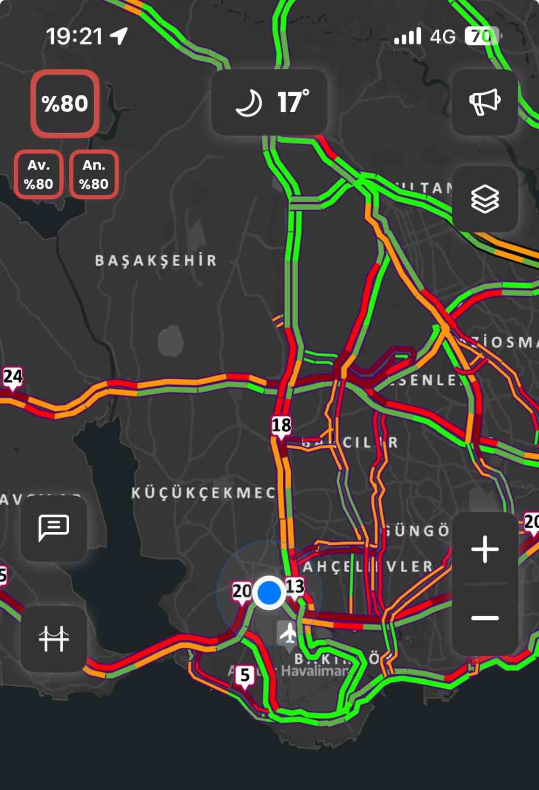 istanbulda trafik yogunlugu yuzde 80e ulasti 2 Xjntk59O