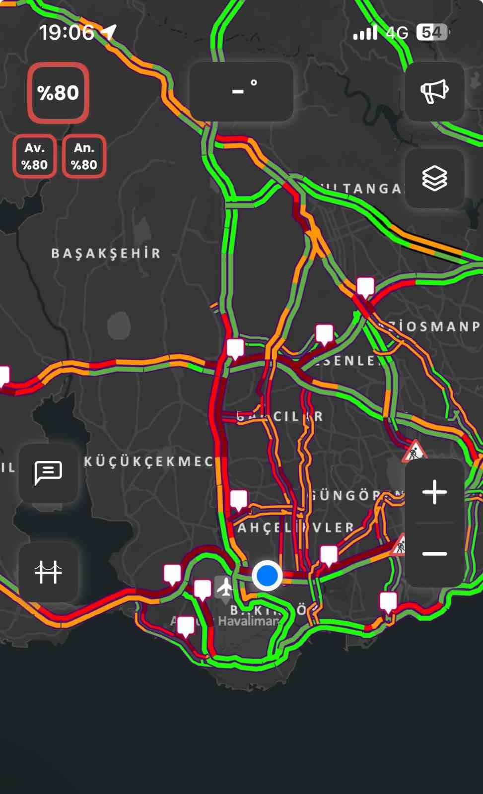 istanbulda trafik yogunlugu yuzde 80e ulasti 3 hibhSczS