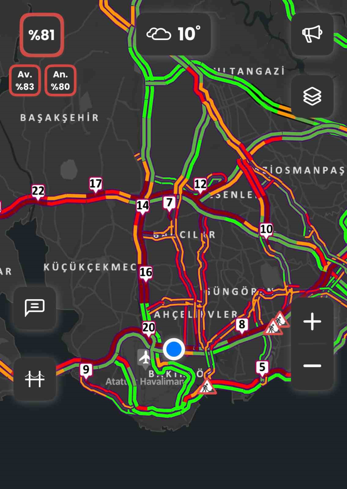 istanbulda trafik yogunlugu yuzde 81e cikti 4 4DrBlbqQ