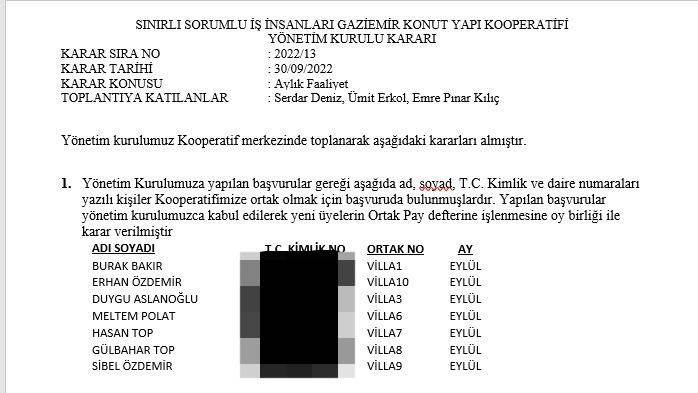 İZBETON soruşturmasında dosyaya giren dilekçeye göre ortaklardan habersiz projeye 11 villa eklenmiş 9 izbeton sorusturmasinda dosyaya giren dilekceye gore ortaklardan habersiz projeye 11 villa eklenmis 5 OXnNA8fY