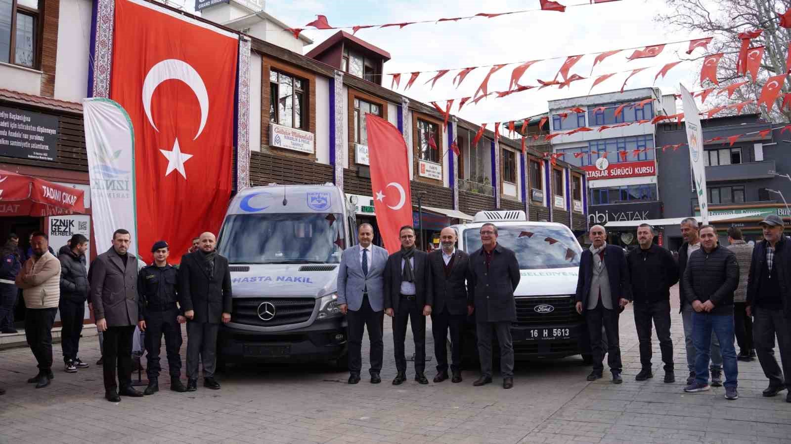 iznik belediyesi hizmet filosunu guclendirdi 3 unsksS5S