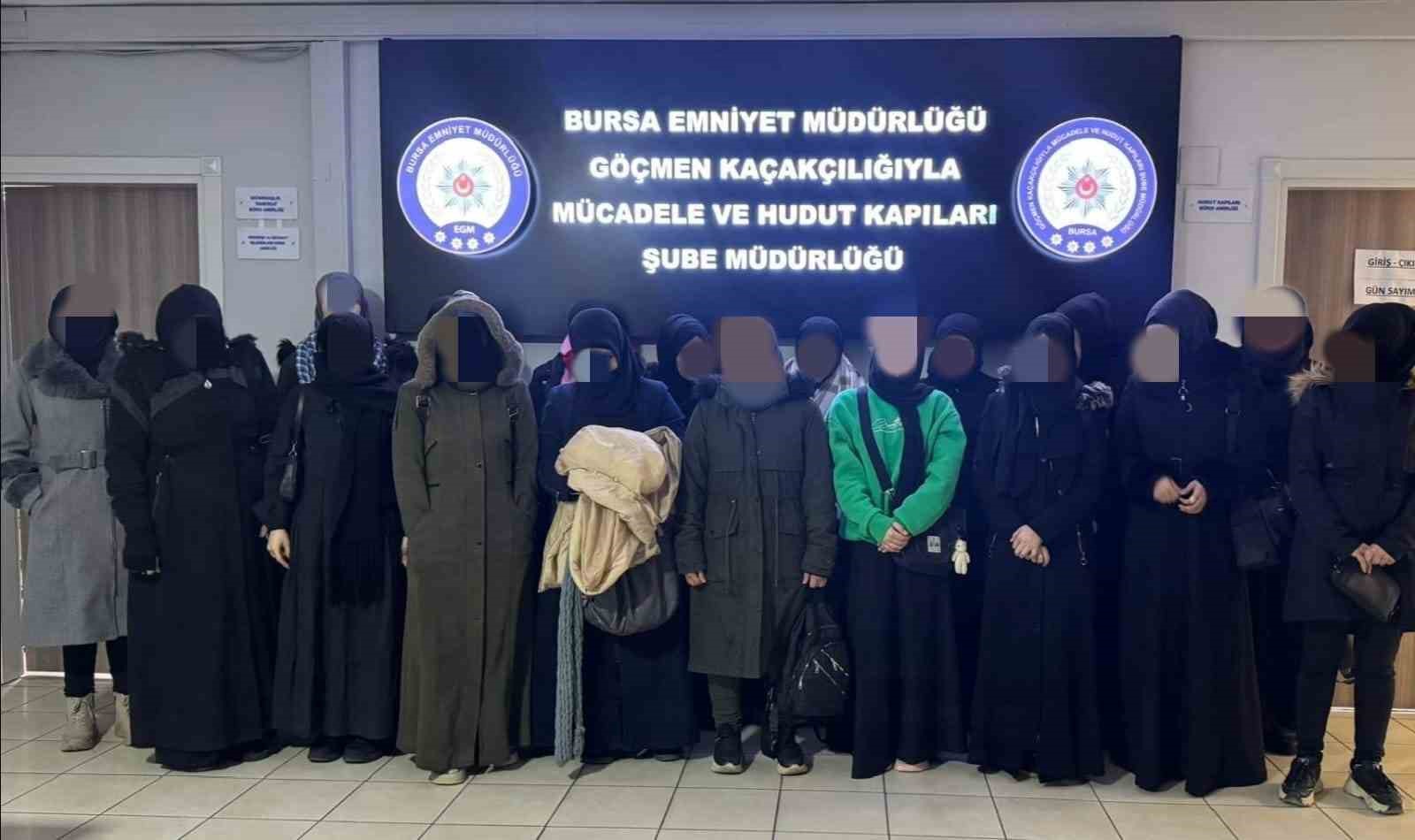 Kaçak yabancı uyruklu şahısların çalıştırıldığı iş yerine operasyon : 46 göçmen yakalandı 5 kacak yabanci uyruklu sahislarin calistirildigi is yerine operasyon 46 gocmen yakalandi 1 wa9GSuNM