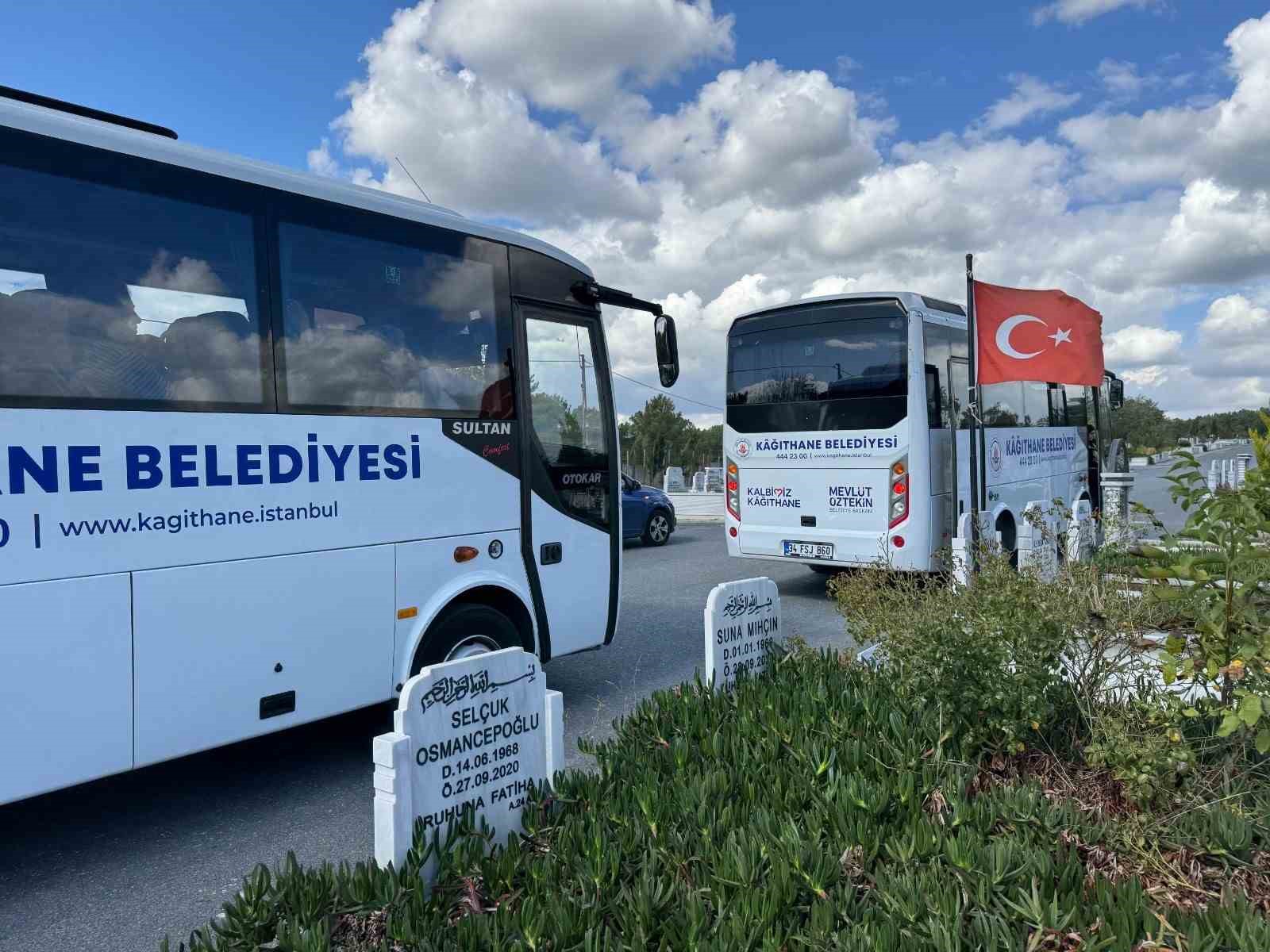 kagithane belediyesinden vatandaslara mezarlik ziyareti kolayligi 4 rN35snaC
