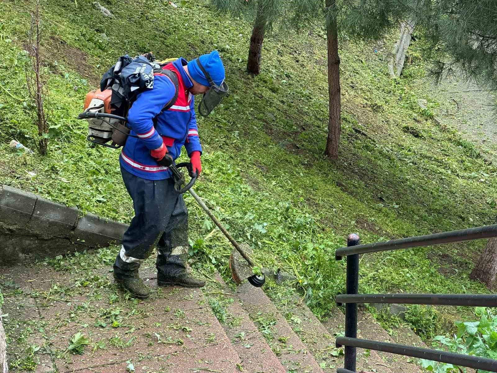 kagithanede yesil alanlarda bakim ve duzenleme calismalari suruyor 3 5ypA7NXJ