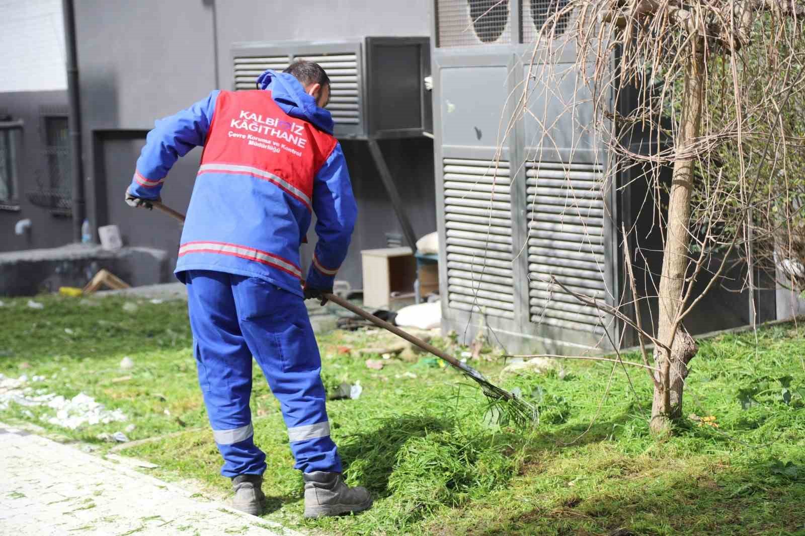 kagithanede yesil alanlarda bakim ve duzenleme calismalari suruyor 5 b3uw4S4V