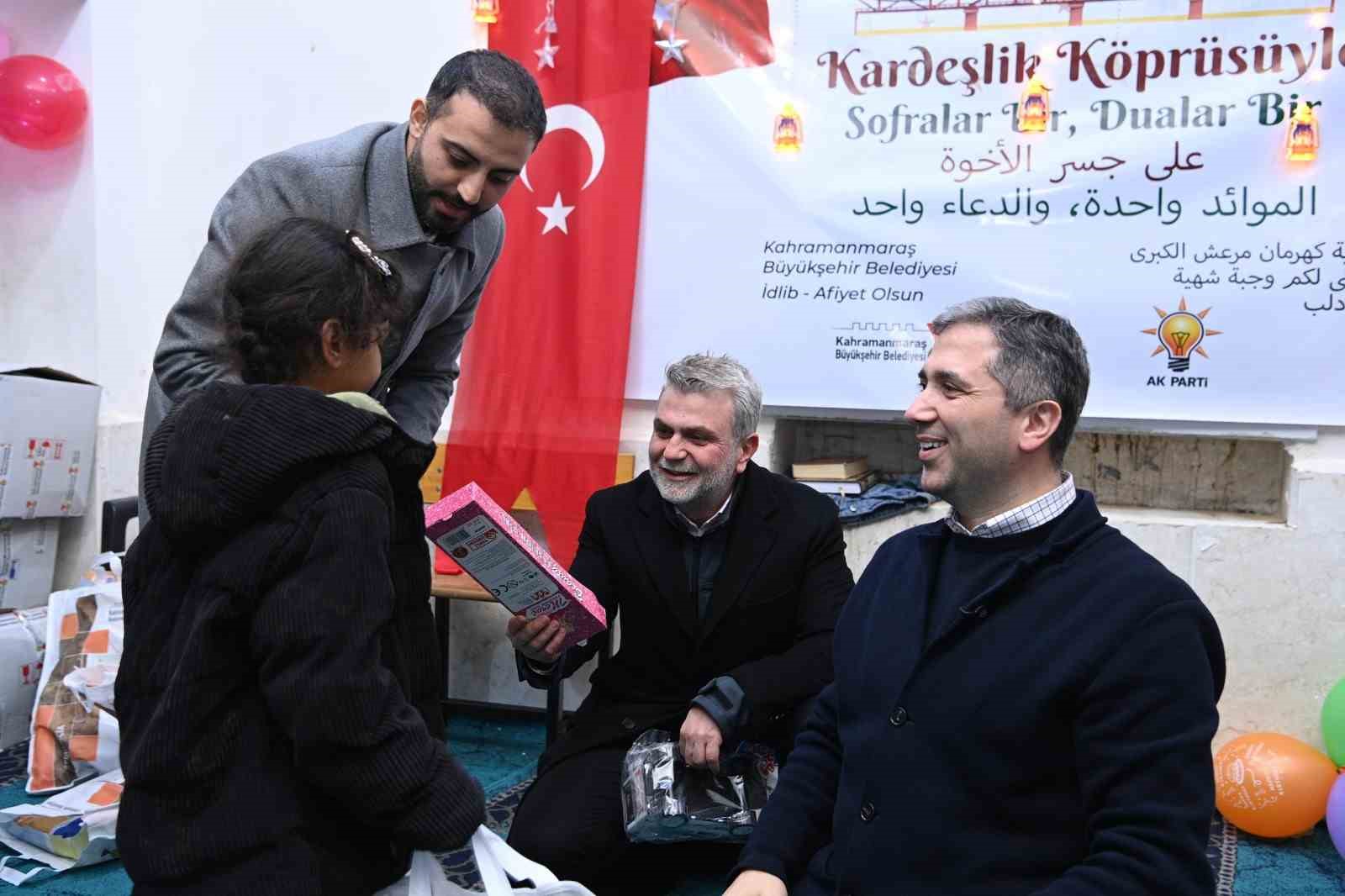 kahramanmaras buyuksehirden idlibde kardeslik iftari 3