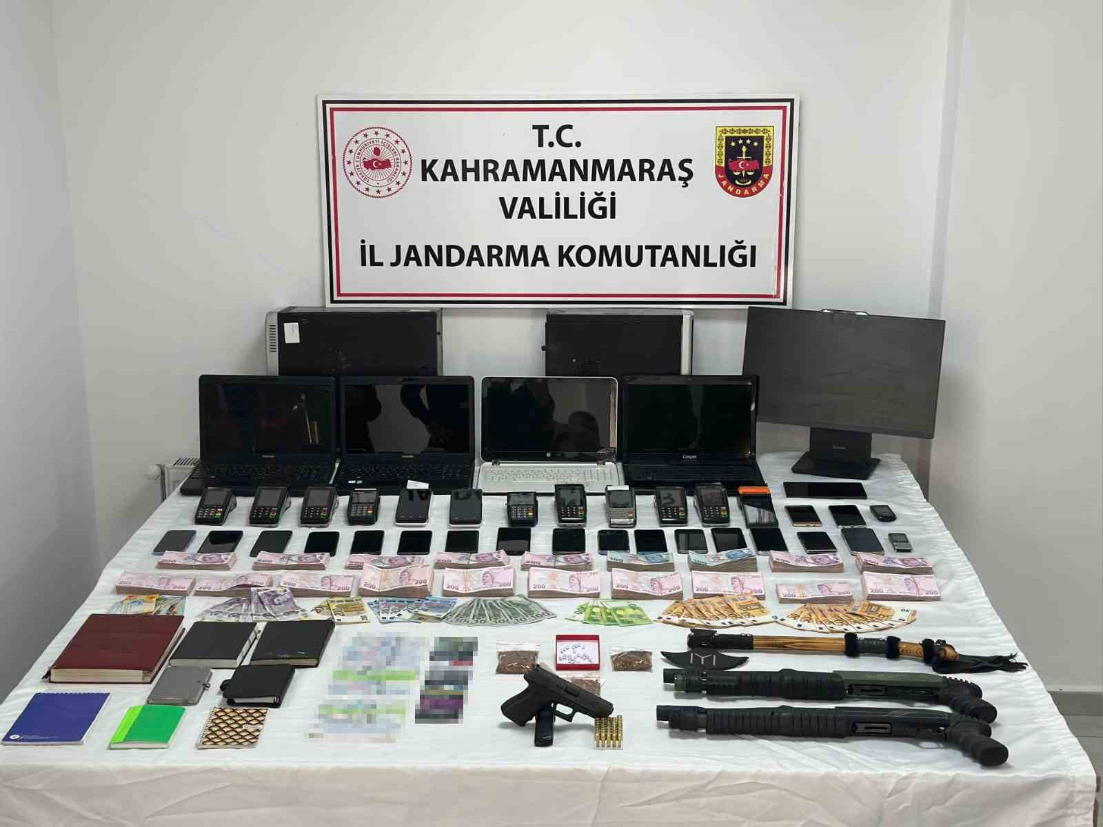 kahramanmaras ve gaziantepte tefeci operasyonu 17 tutuklama 1