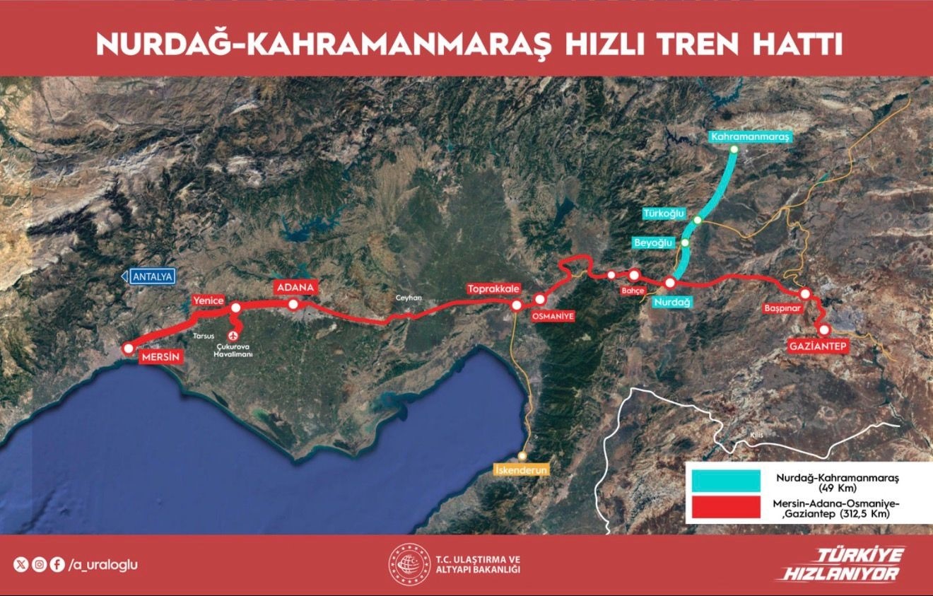 Kahramanmaraş’ı Gaziantep üzerinden Doğu Akdeniz limanlarına bağlayacak hattın proje çalışmaları hızla devam ediyor 5 kahramanmarasi gaziantep uzerinden dogu akdeniz limanlarina baglayacak hattin proje calismalari hizla devam ediyor 1 kN5L9hzU