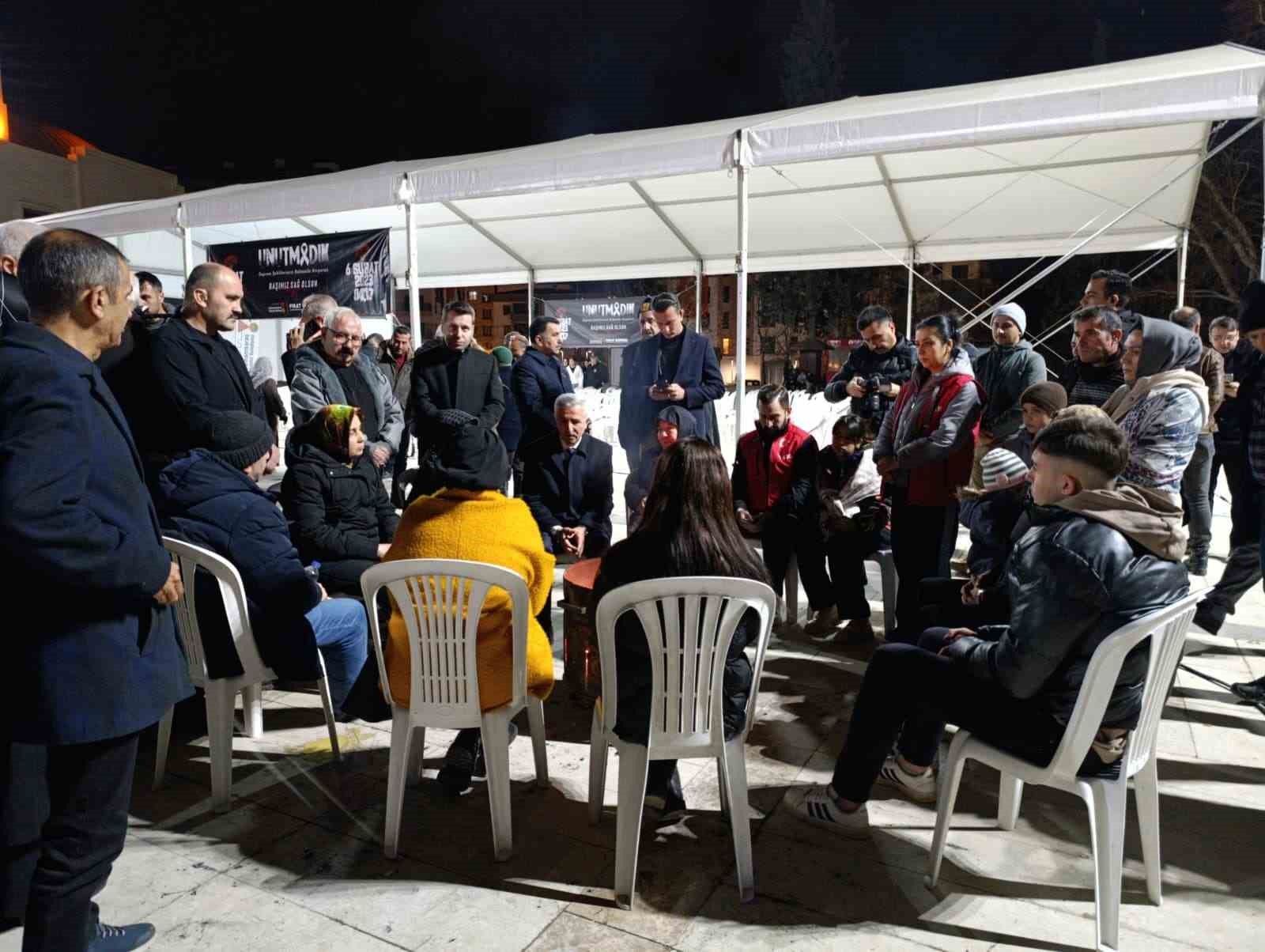 kahramanmarasta 6 subat depremlerinde hayatini kaybedenler dualarla anildi 5 yTJyAren