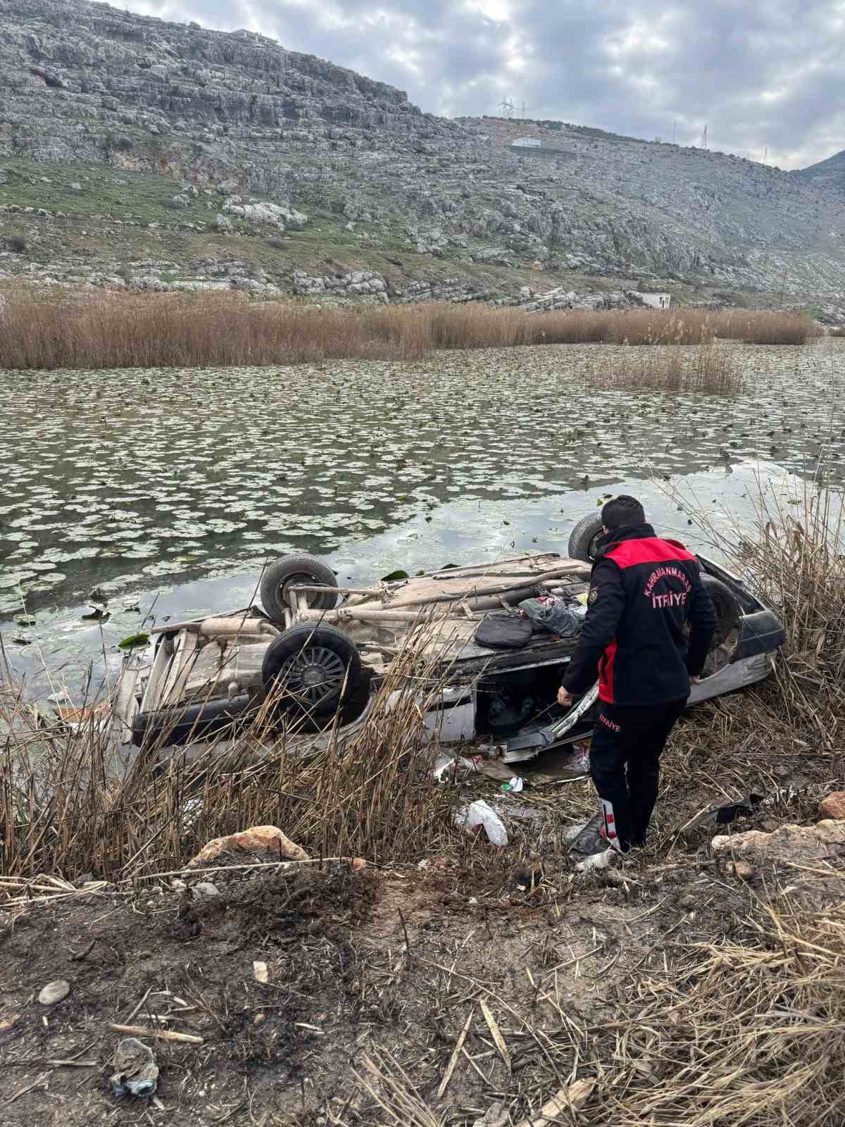 kahramanmarasta golete dusen otomobil surucusu hayatini kaybetti 1