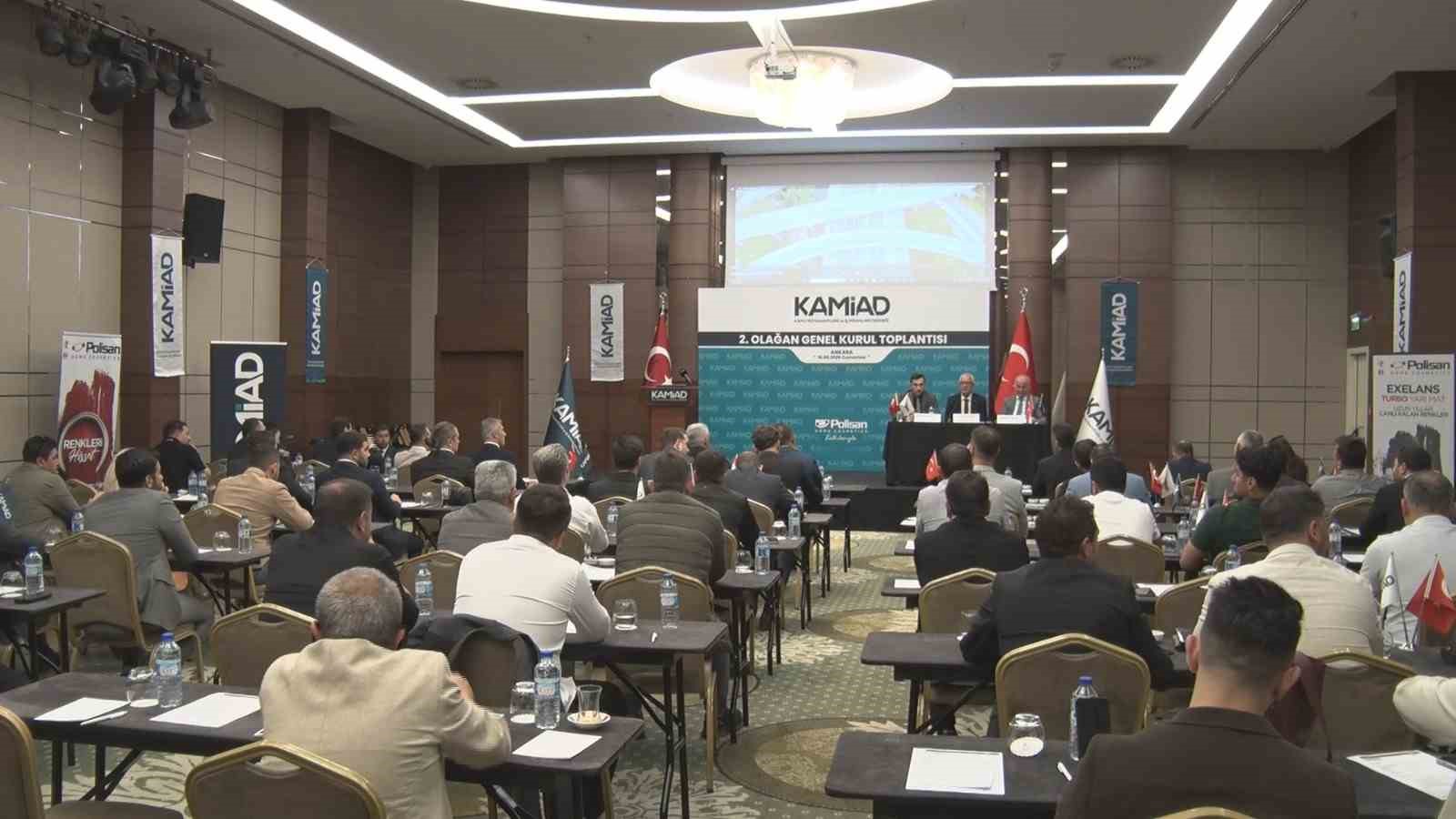 kamiad genel baskani adiguzel bizler devletimizin yukunu omuzlayan ulkenin kalkinma projelerinde aktif gorev alan