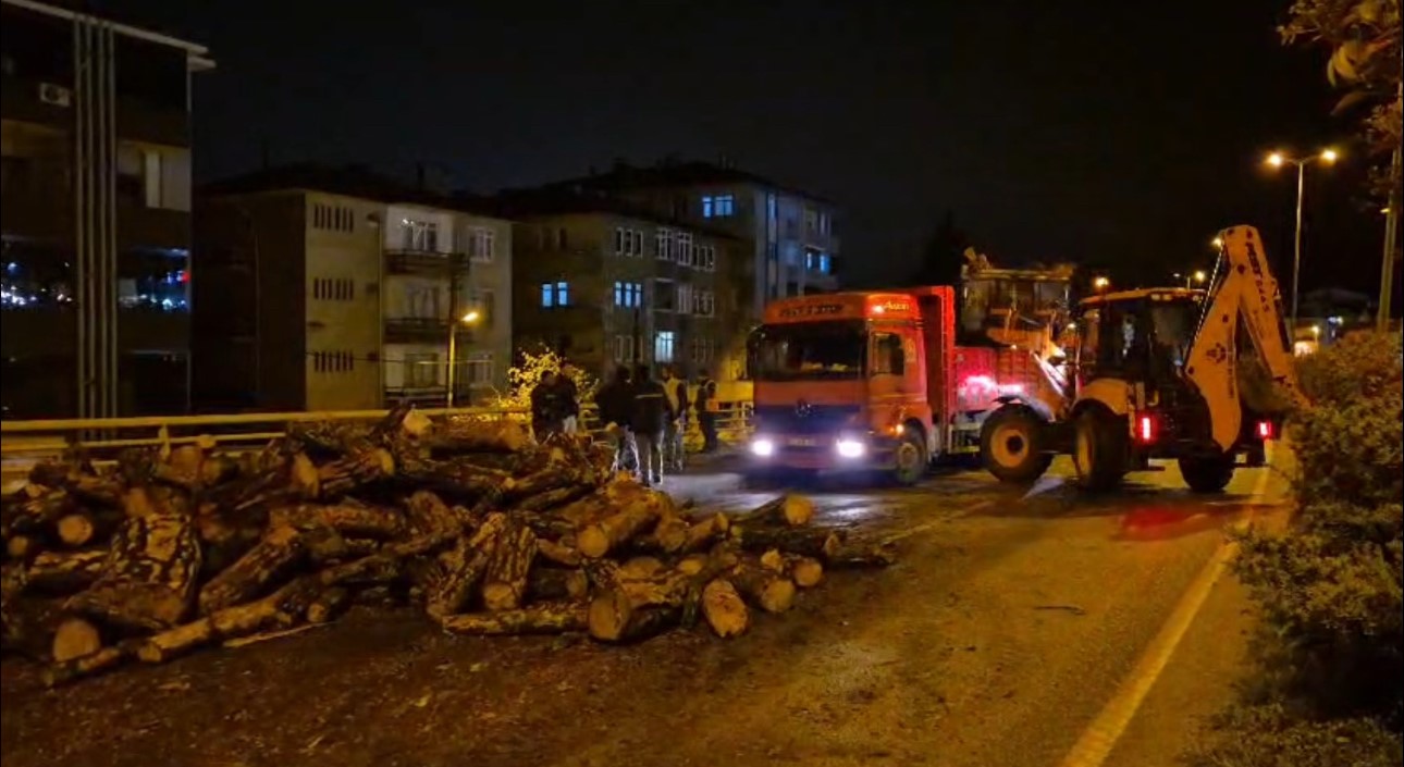 kamyondan kara yoluna dokulen odunlar kaldirildi 1 Sqs9bPkn