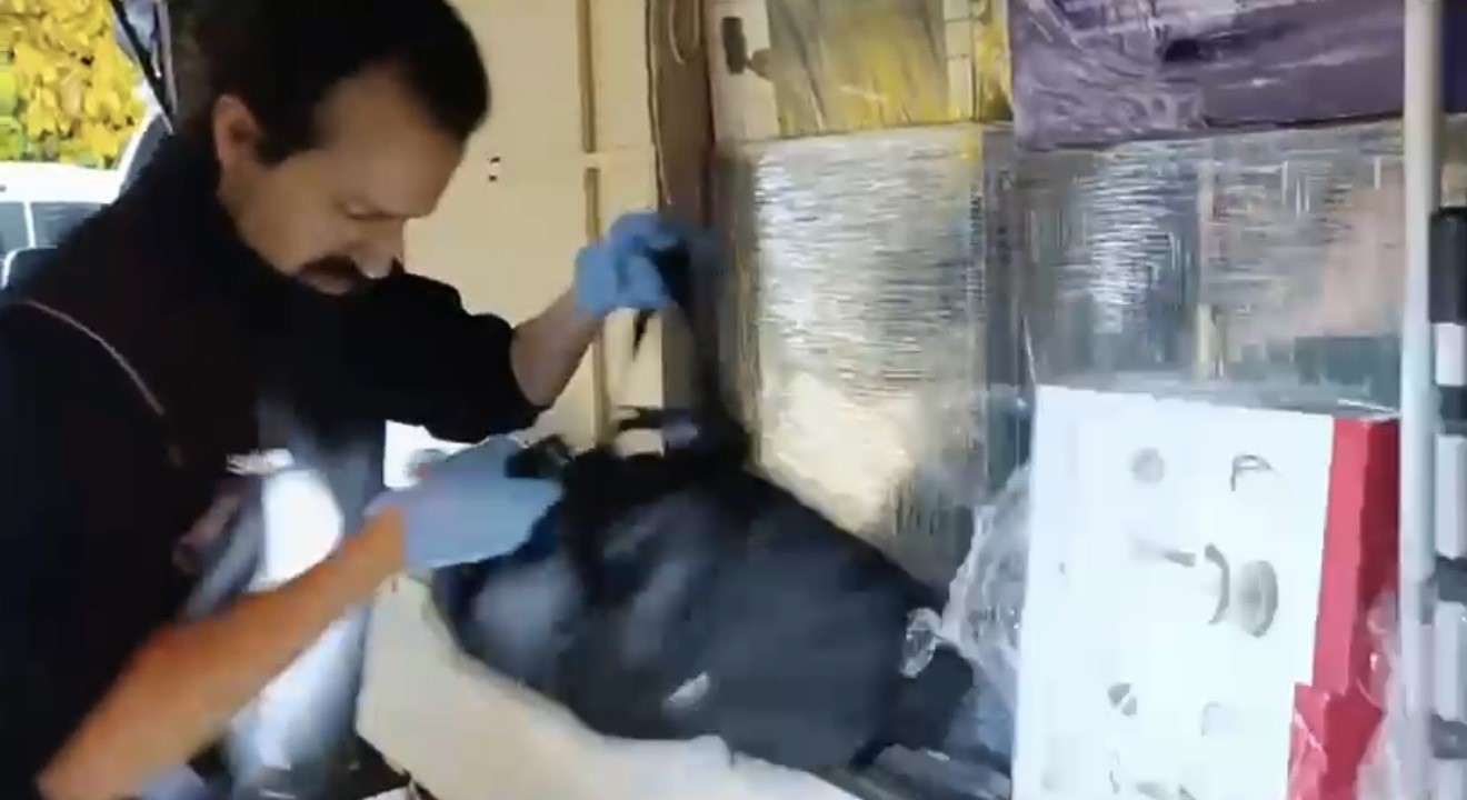 Kamyonete gizlenmiş uyuşturucuyu dedektör köpeği buldu: 4 kilo uyuşturucu ve 4 bin adet hap ele geçti 9 kamyonete gizlenmis uyusturucuyu dedektor kopegi buldu 4 kilo uyusturucu ve 4 bin adet hap XEYOXGXc