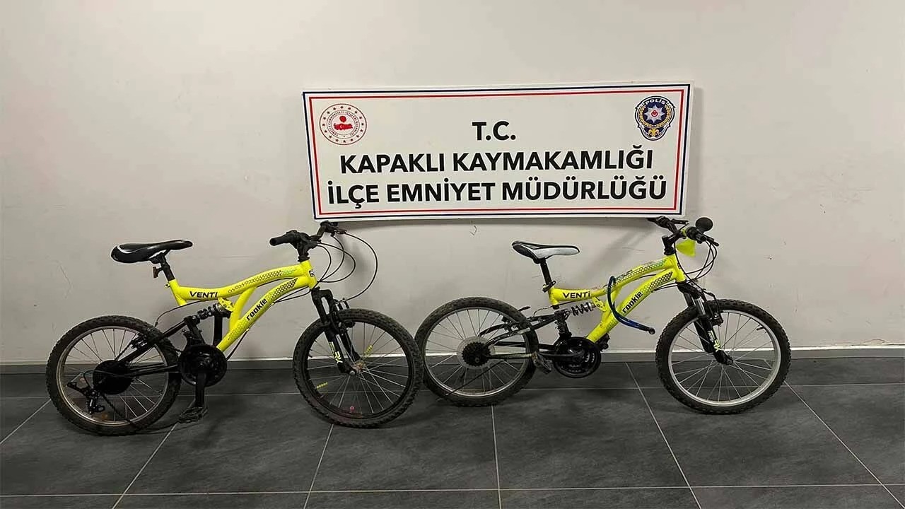 kapaklida bisiklet calan 2 cocuk yakalandi 0