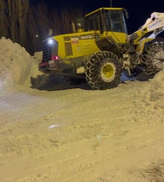 kar kalinligi is makinesinin boyunu gecti 4