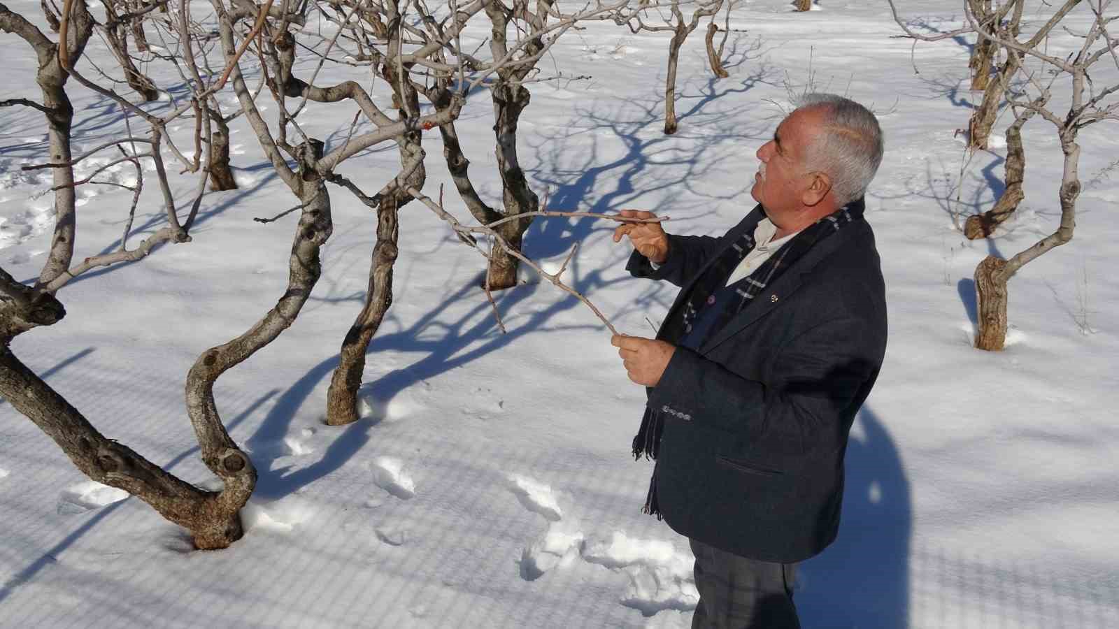 kar yagisi gaziantepte ciftcinin yuzunu guldurdu 0 HK6uE4Ig