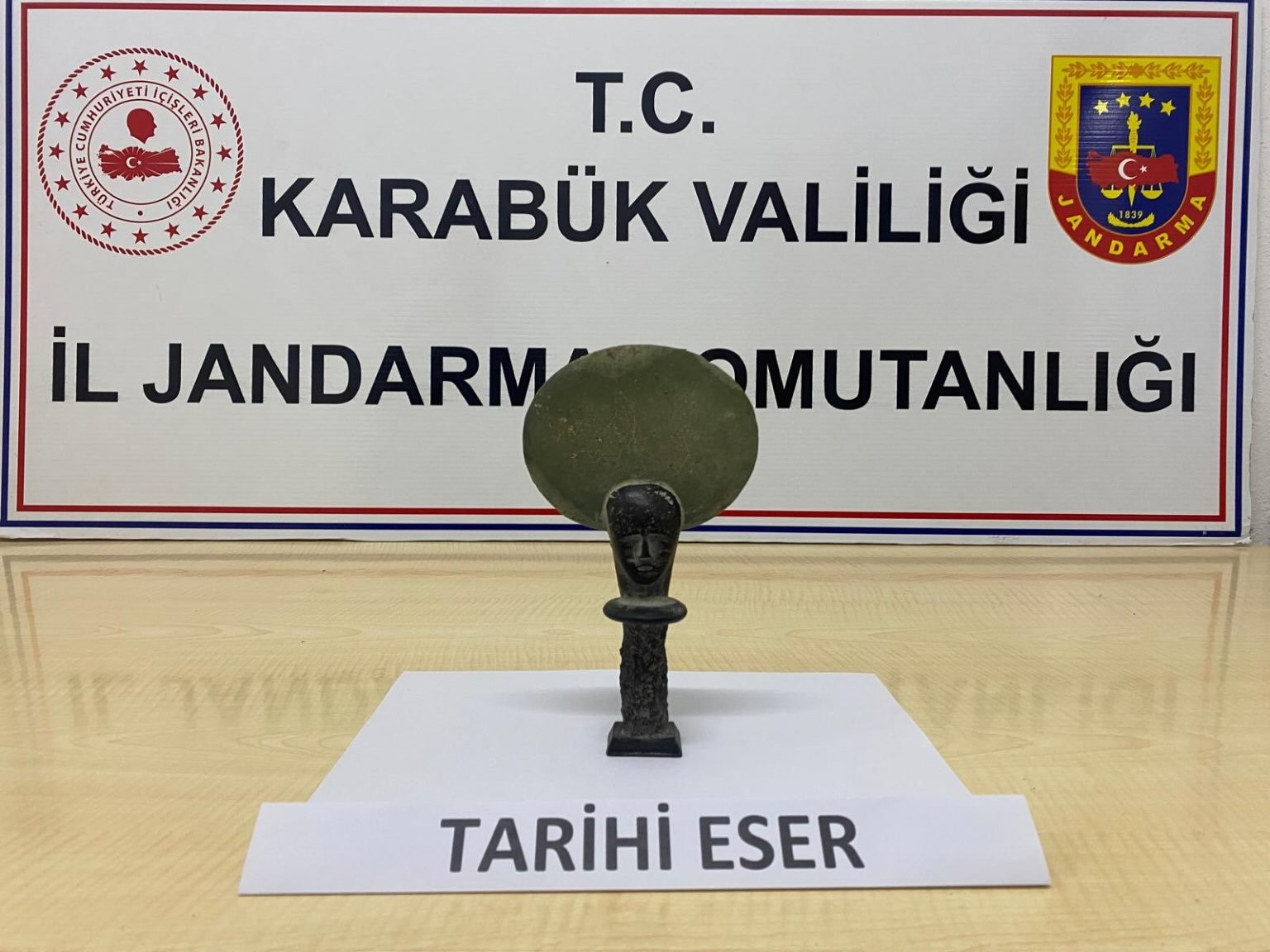 karabukte antik misir donemine ait heykel ele gecirildi 0 VXTlDn5Q